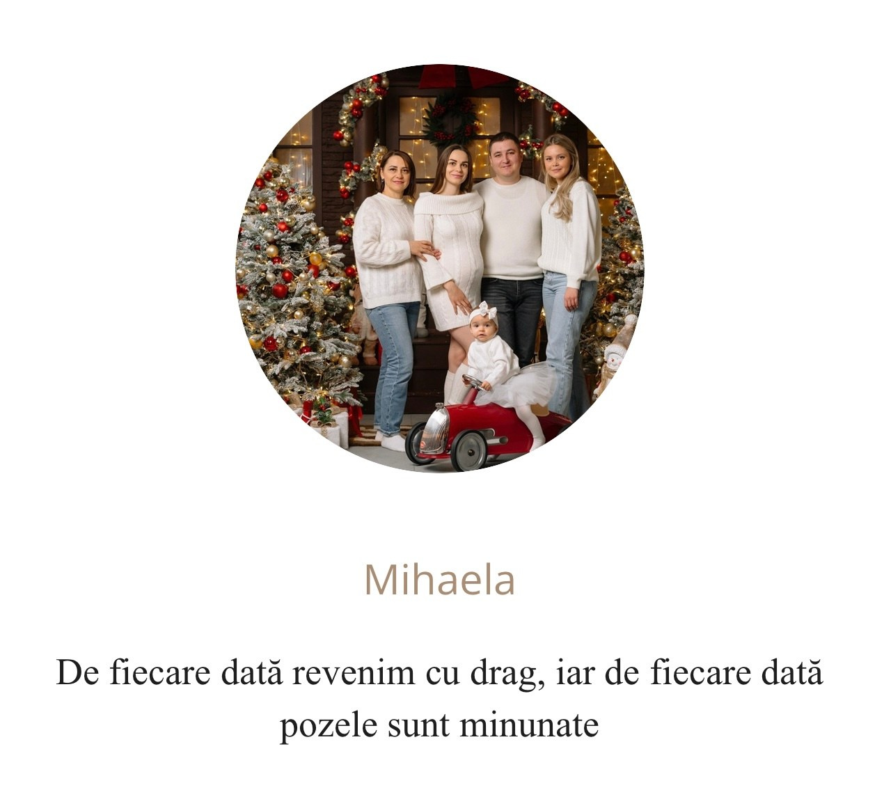 Sesiune foto de Crăciun (3). Diana Muntean Photography