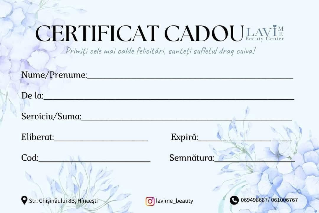 Lavime.md – Salon de Frumusețe Premium în Hîncești