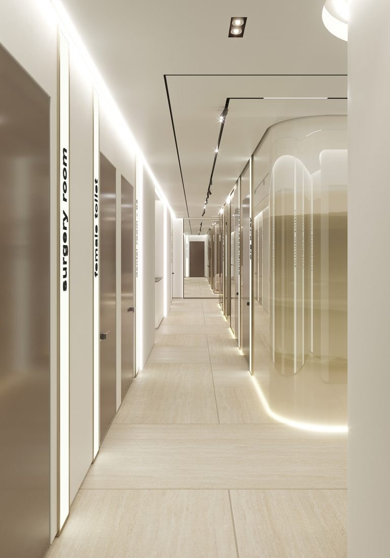 ELEMENTAL КЛИНИКА В ДУБАЕ. Дизайн интерьера и 3D-визуализация | AB Design Buro