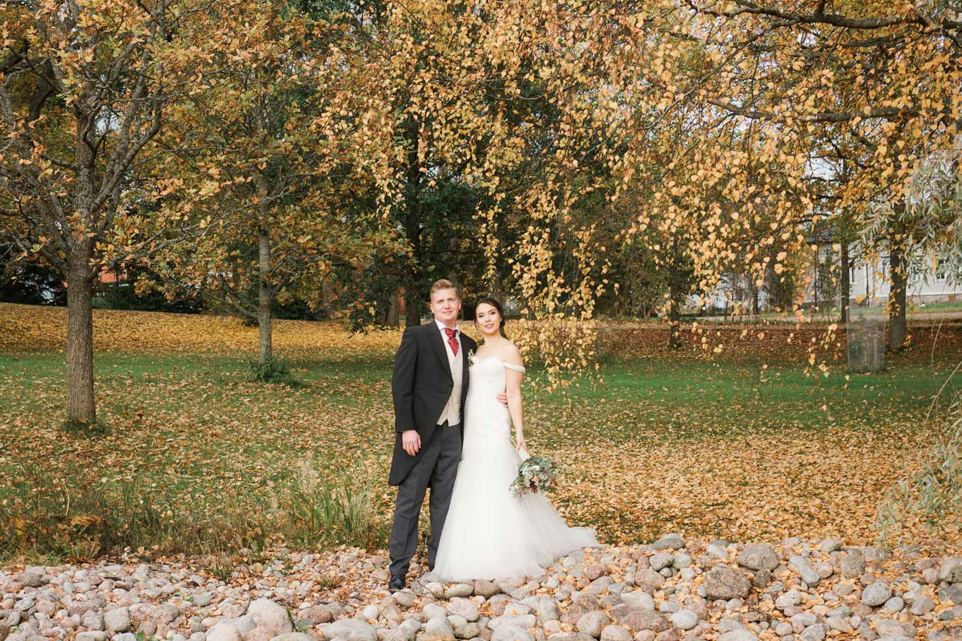 Johanna&Risto, Kiaalan kartano, hääkuvaus Porvoo