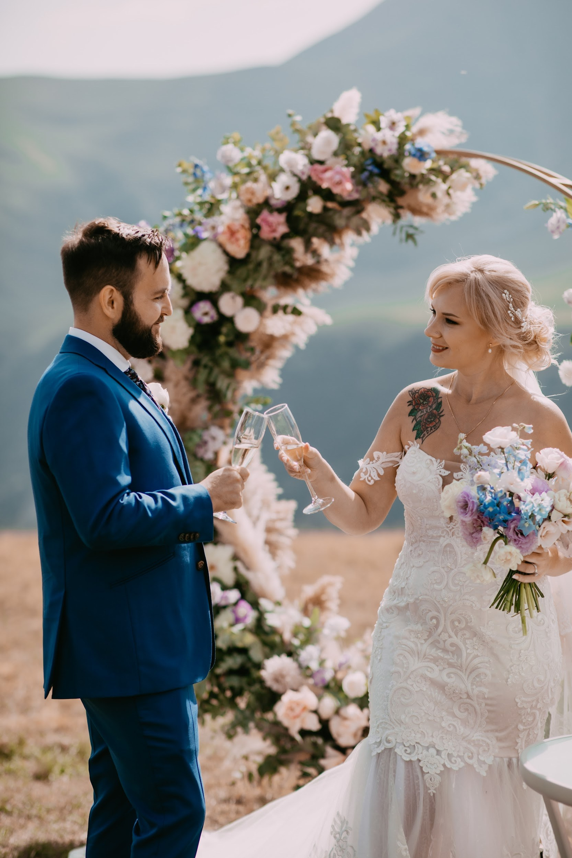 Wedding in Mountains of Georgia. Арт Ивент Студио — Самое рейтинговое свадебное агентство в Грузии