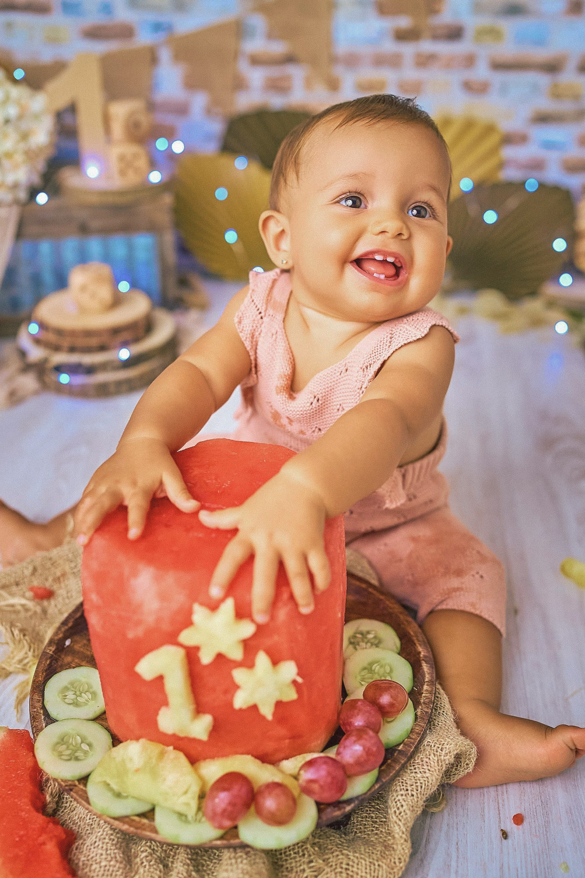 Sesión Smash Cake en Tenerife | Fotografía Primer Cumpleaños. Pasos de Sal | Fotógrafos de familia, embarazo y bebés en Tenerife