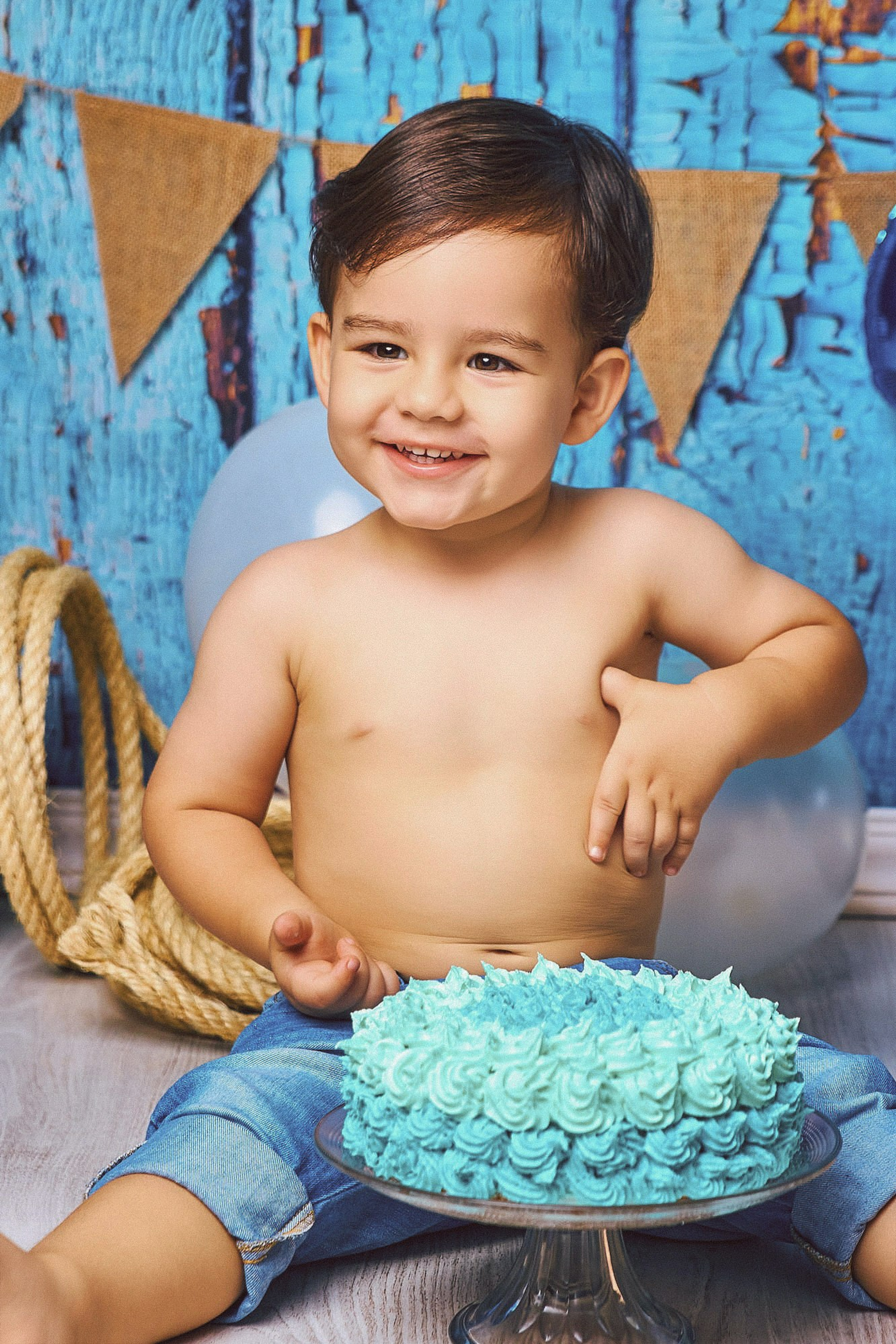 Sesión Smash Cake en Tenerife | Fotografía Primer Cumpleaños. Pasos de Sal | Fotógrafos de familia, embarazo y bebés en Tenerife