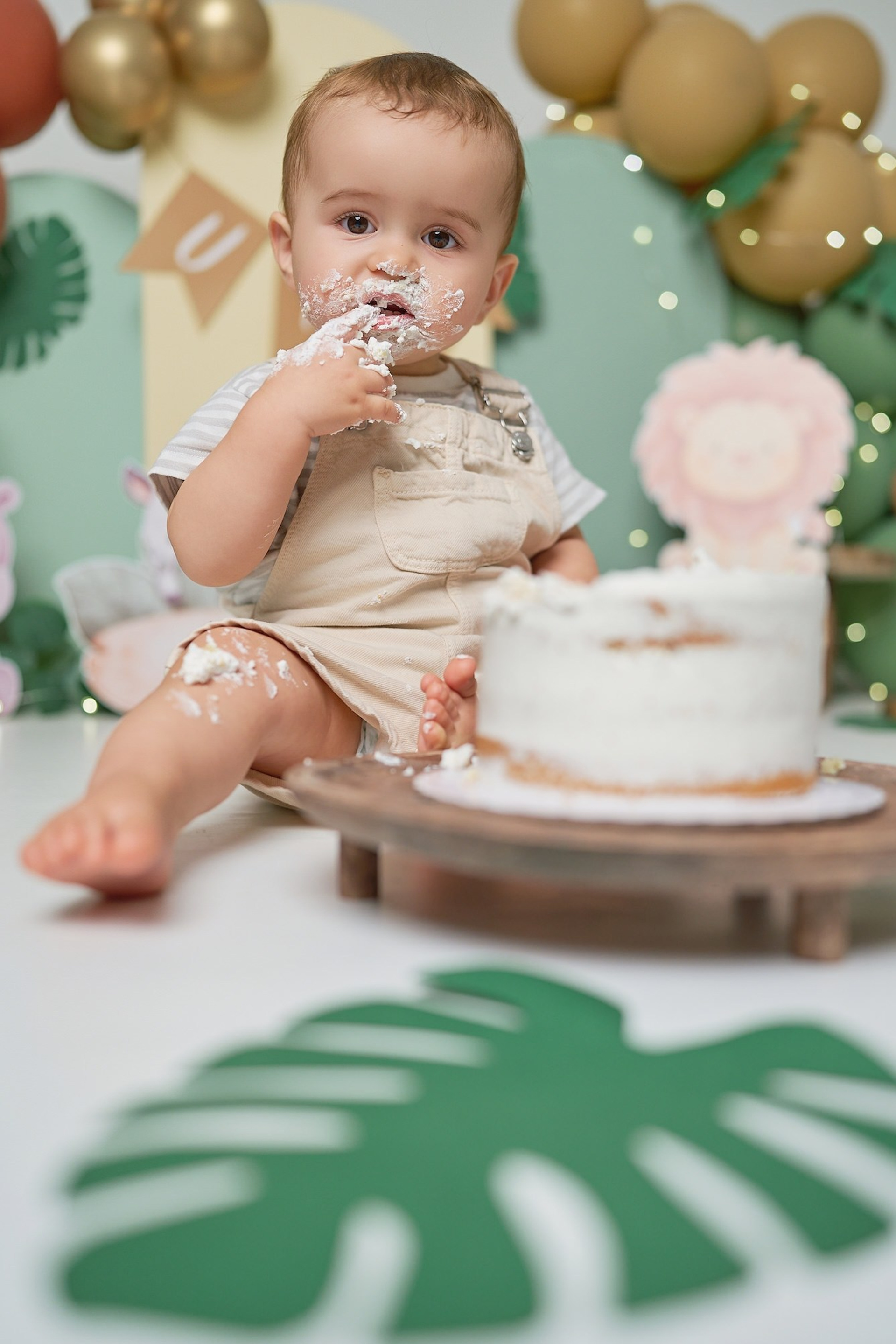 Sesión Smash Cake en Tenerife | Fotografía Primer Cumpleaños. Pasos de Sal | Fotógrafos de familia, embarazo y bebés en Tenerife