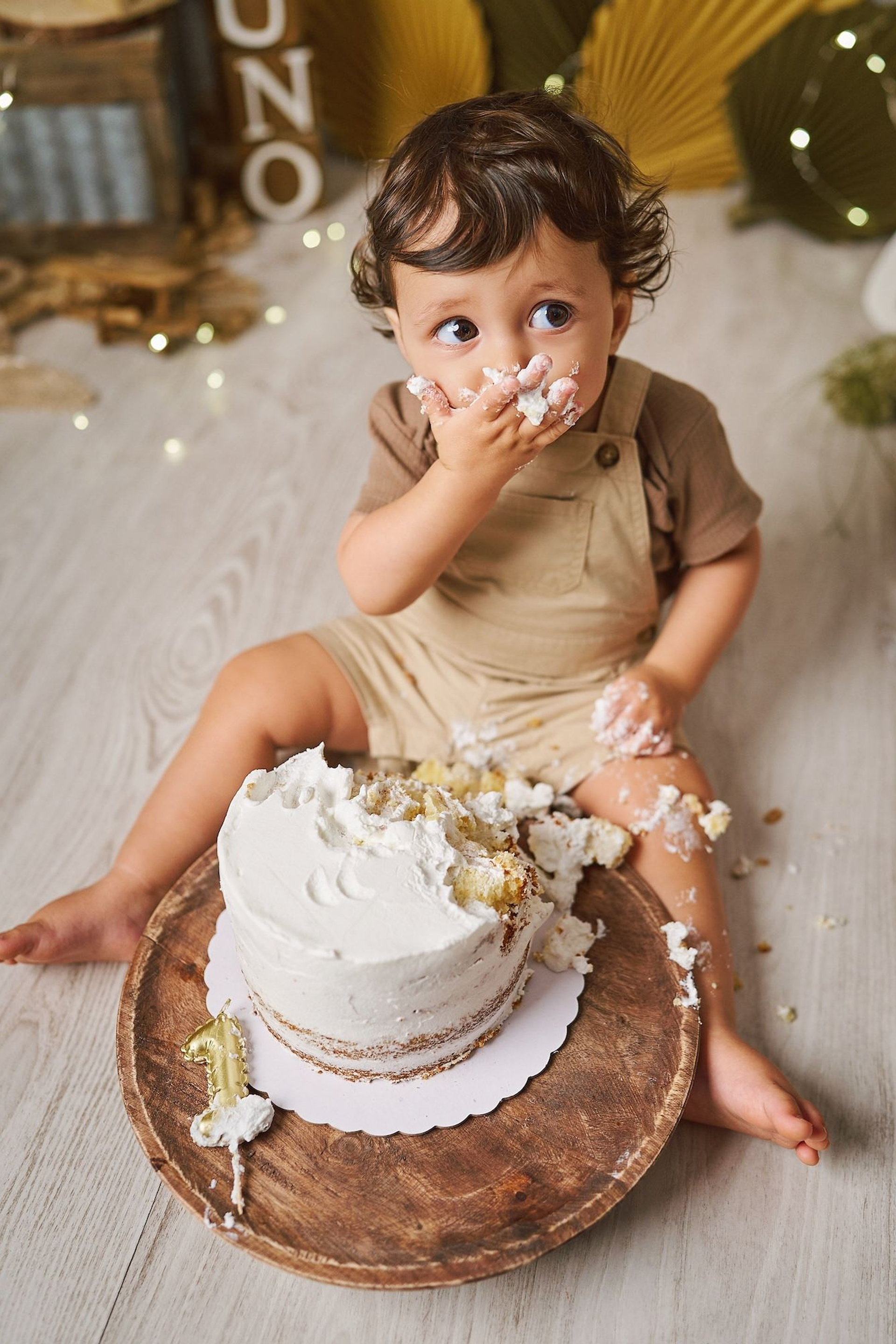 Sesión Smash Cake en Tenerife | Fotografía Primer Cumpleaños. Pasos de Sal | Fotógrafos de familia, embarazo y bebés en Tenerife