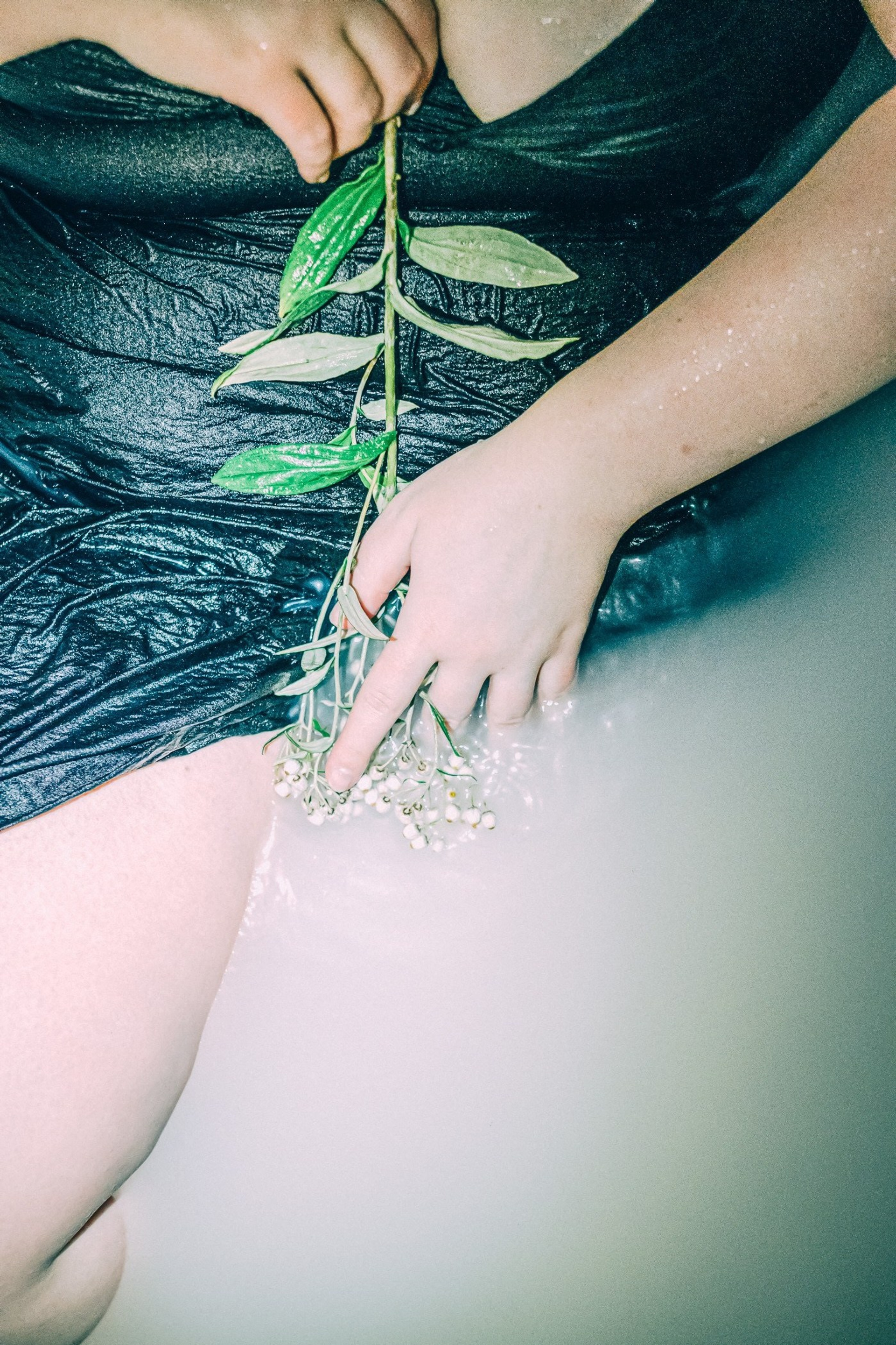 Surreal Serenity explores the female body in water — a poetic meditation on femininity, strength, and stillness