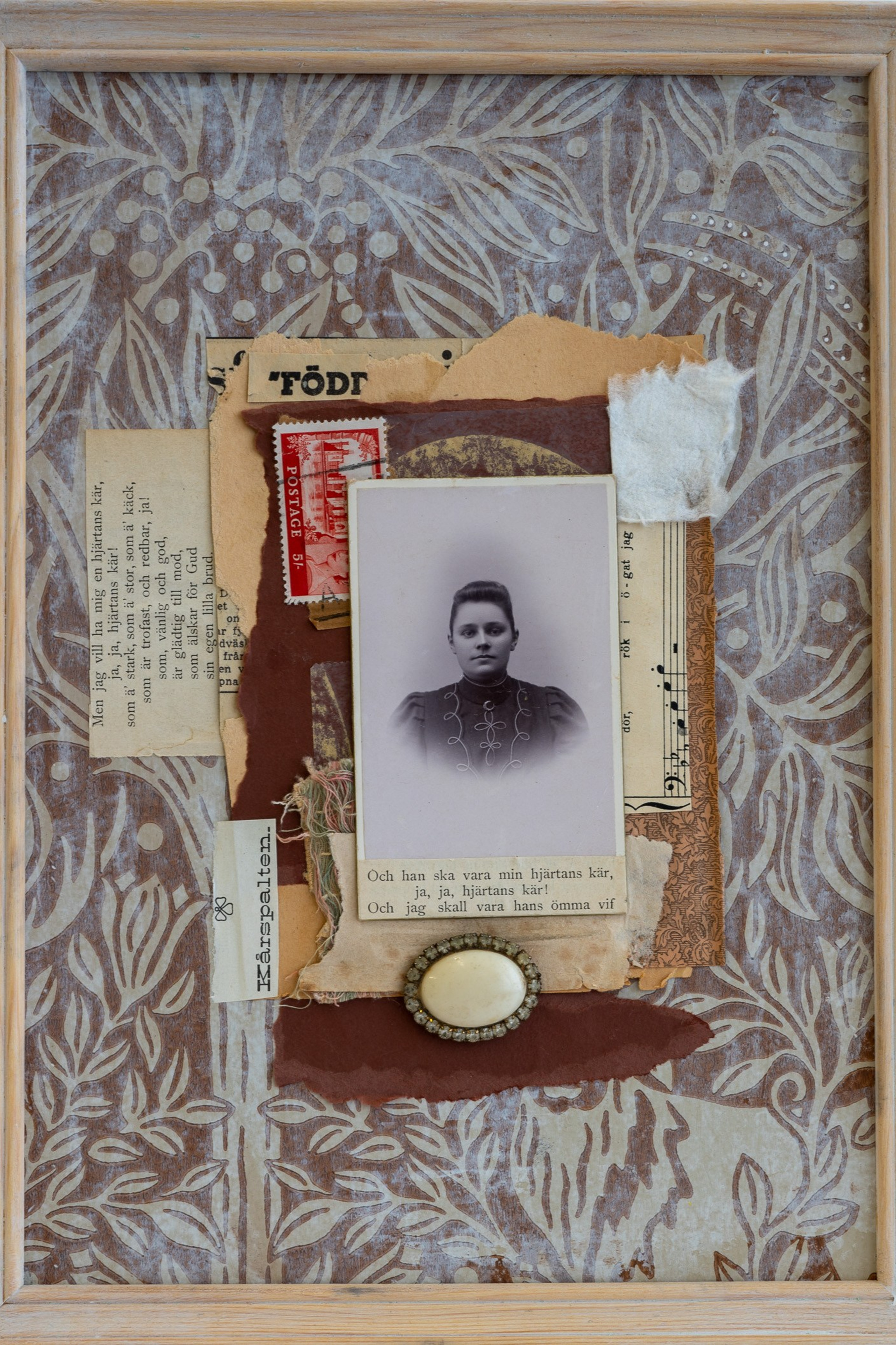 Tidens Eko | Vintagebilder i collage och assemblage