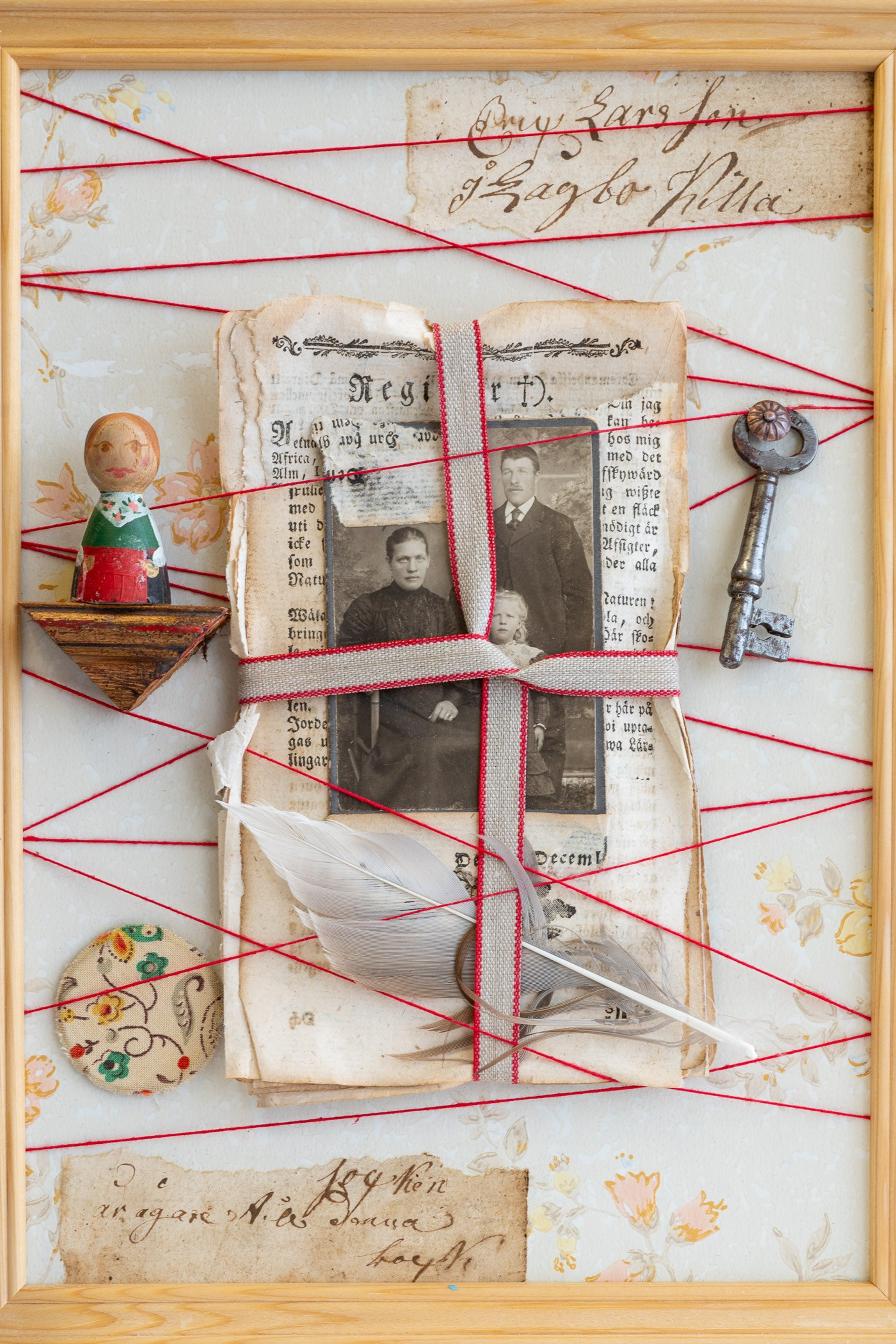 Tidens Eko | Vintagebilder i collage och assemblage