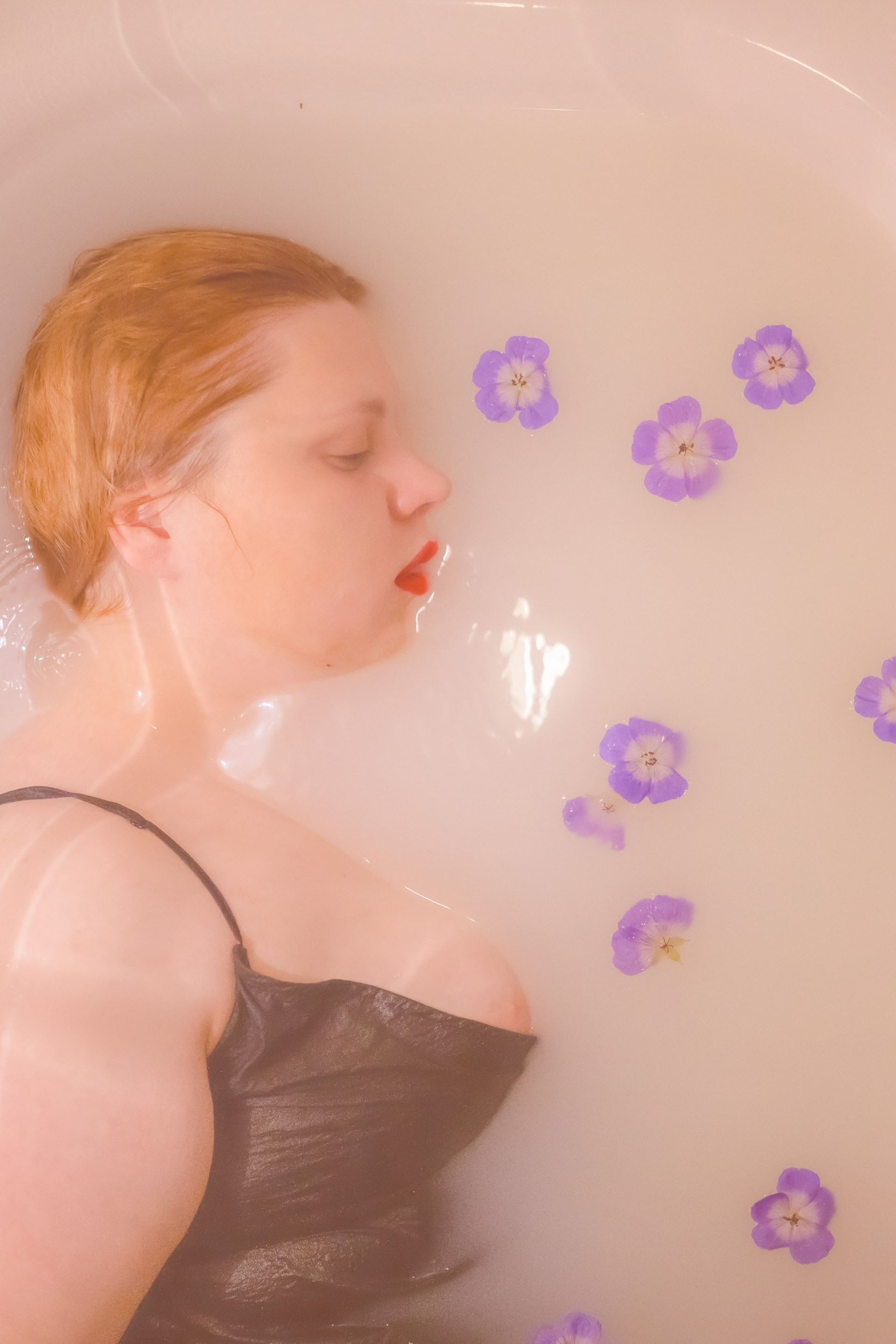 Surreal Serenity explores the female body in water — a poetic meditation on femininity, strength, and stillness