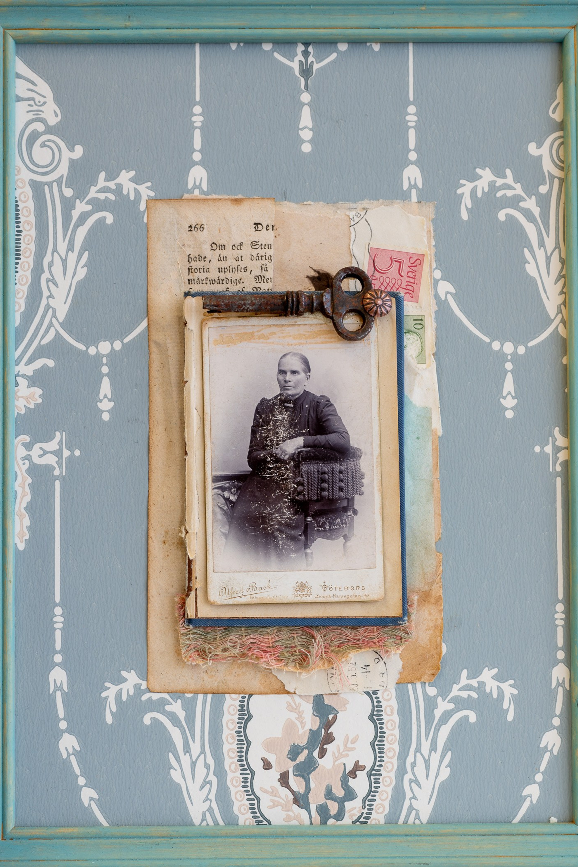 Tidens Eko | Vintagebilder i collage och assemblage