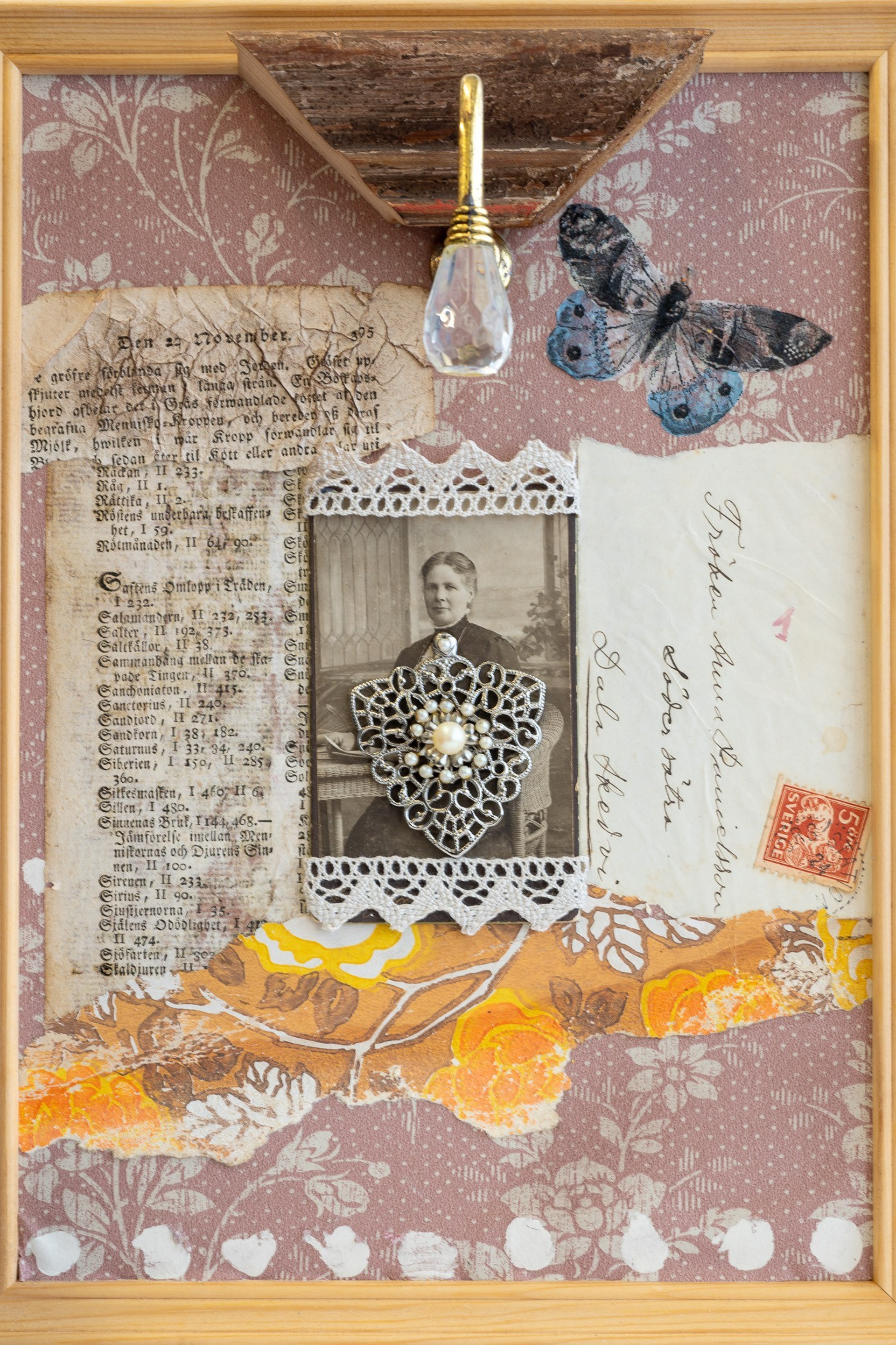 Tidens Eko | Vintagebilder i collage och assemblage