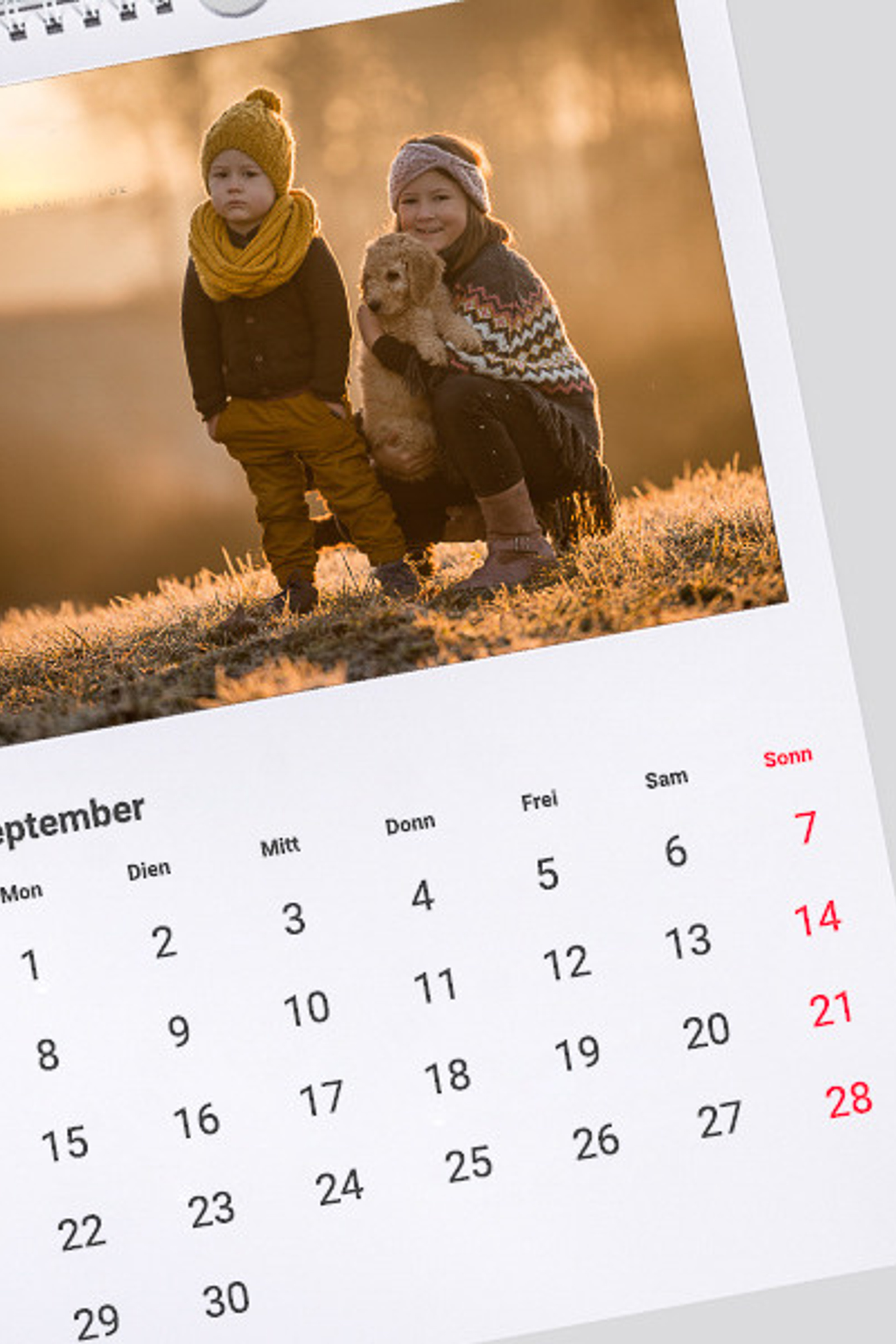 Fotokalender in verschiedenen Varianten und Größen Preis: ab 35,- €