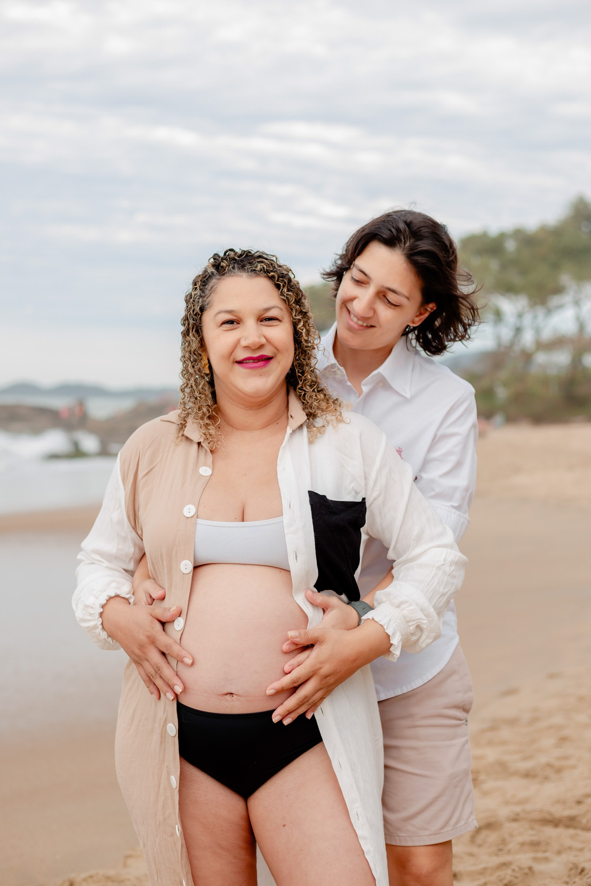 Fotografia de ensaio feminino em estúdio para editorial de moda em Balneário Camboriú