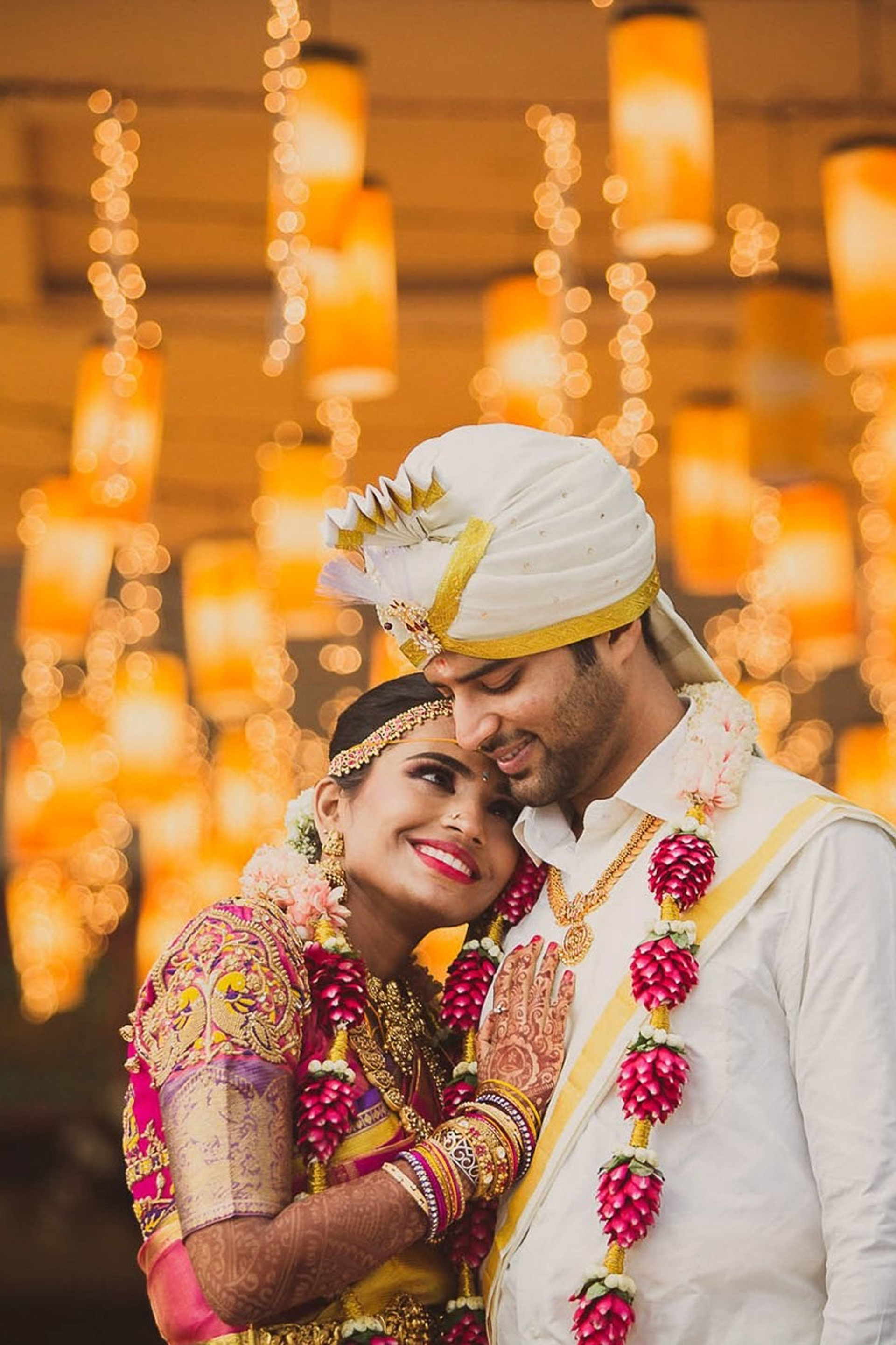 Telugu + Punjabi Fusion Wedding at Le Roma Gardenia resort, Bangalore, India