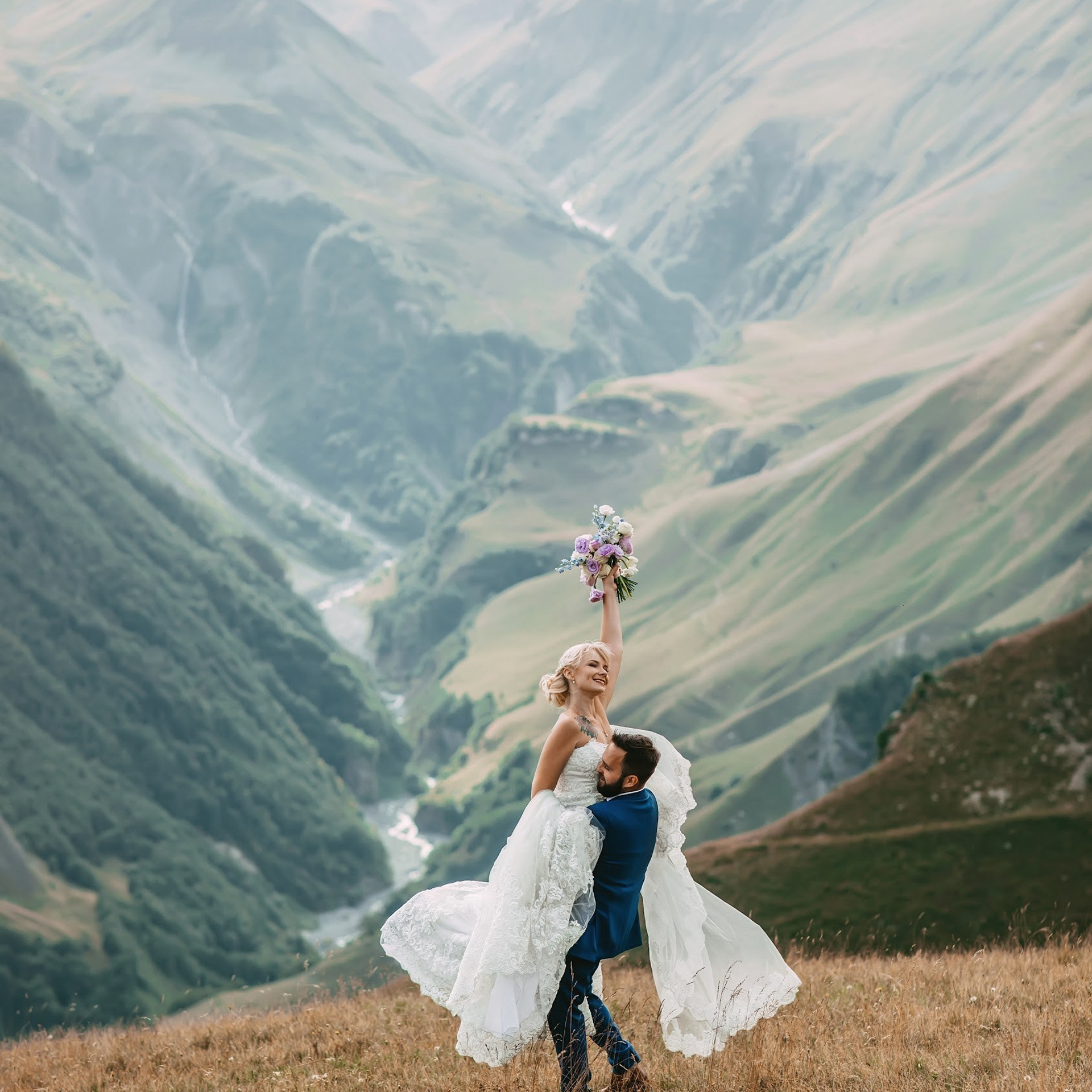 Wedding in Mountains of Georgia. Art Event Studio — Wedding in Georgia with professionals