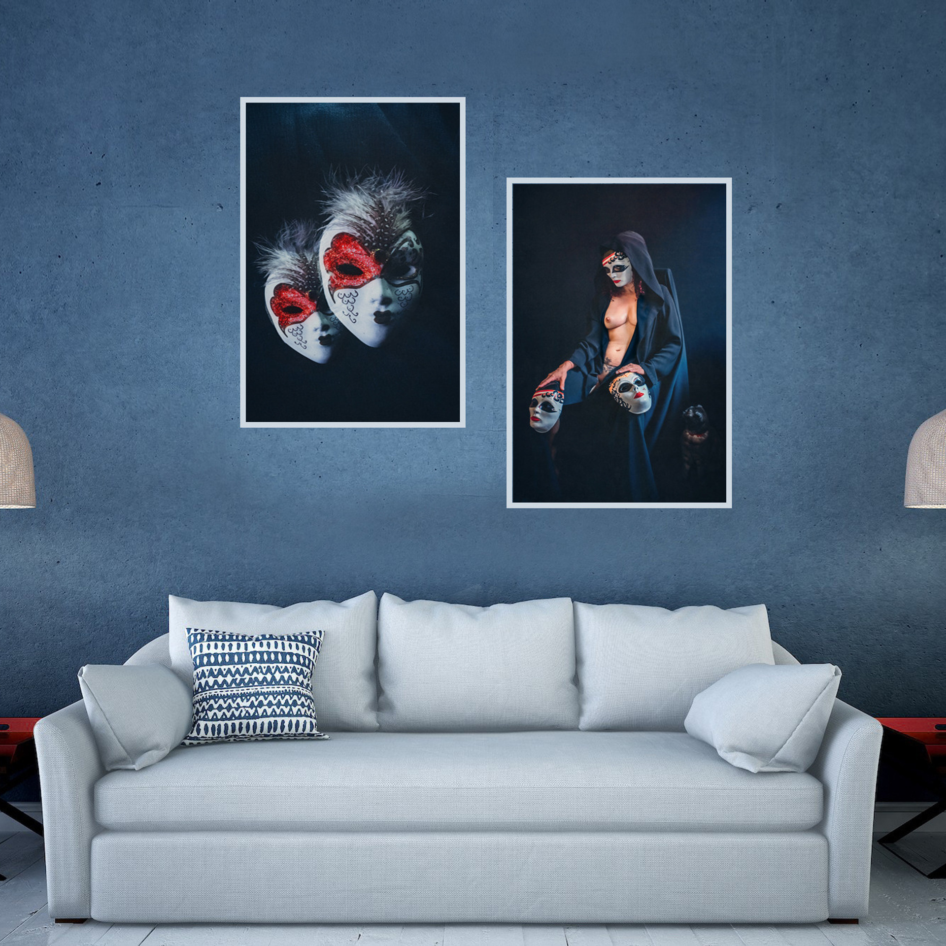 Modular artworks. Lolly Shine. Contemporary digital artist