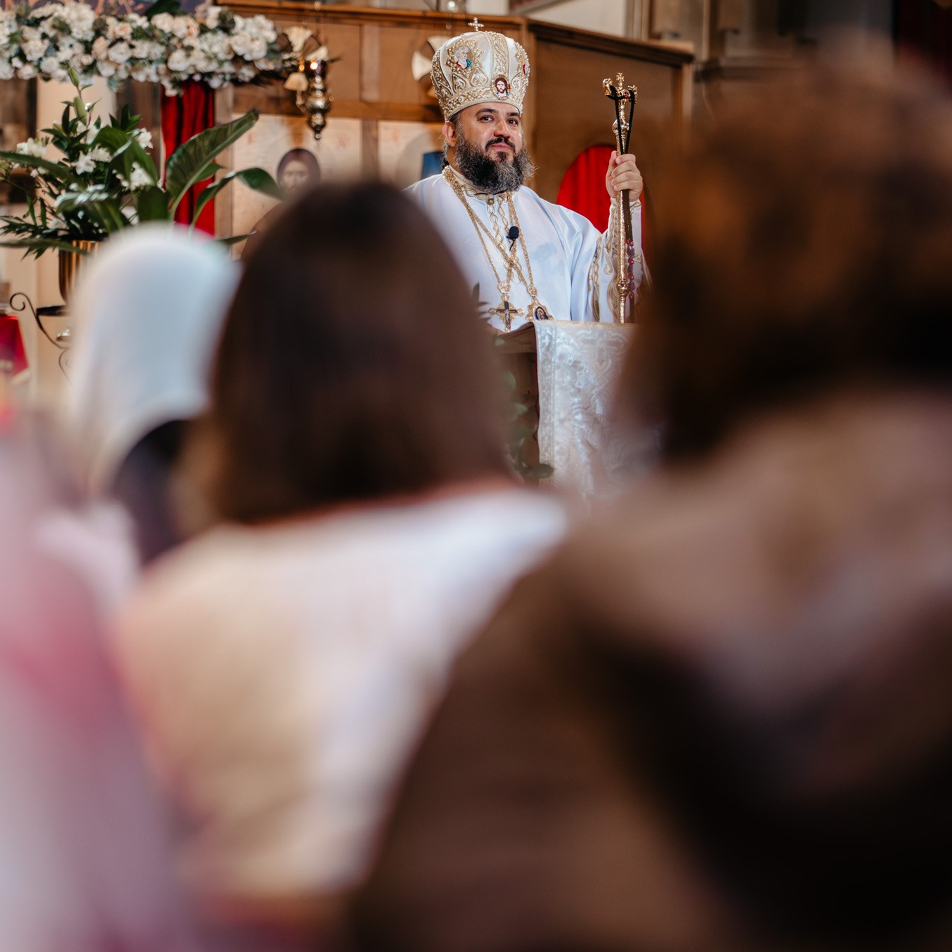 Sambata lui Lazar si Hramul la Biserica Romaneasca din Southampton — Slujba arhiereasca oficiata de PS Parinte Atanasie. TANTAN IONUT FOTO & FILM