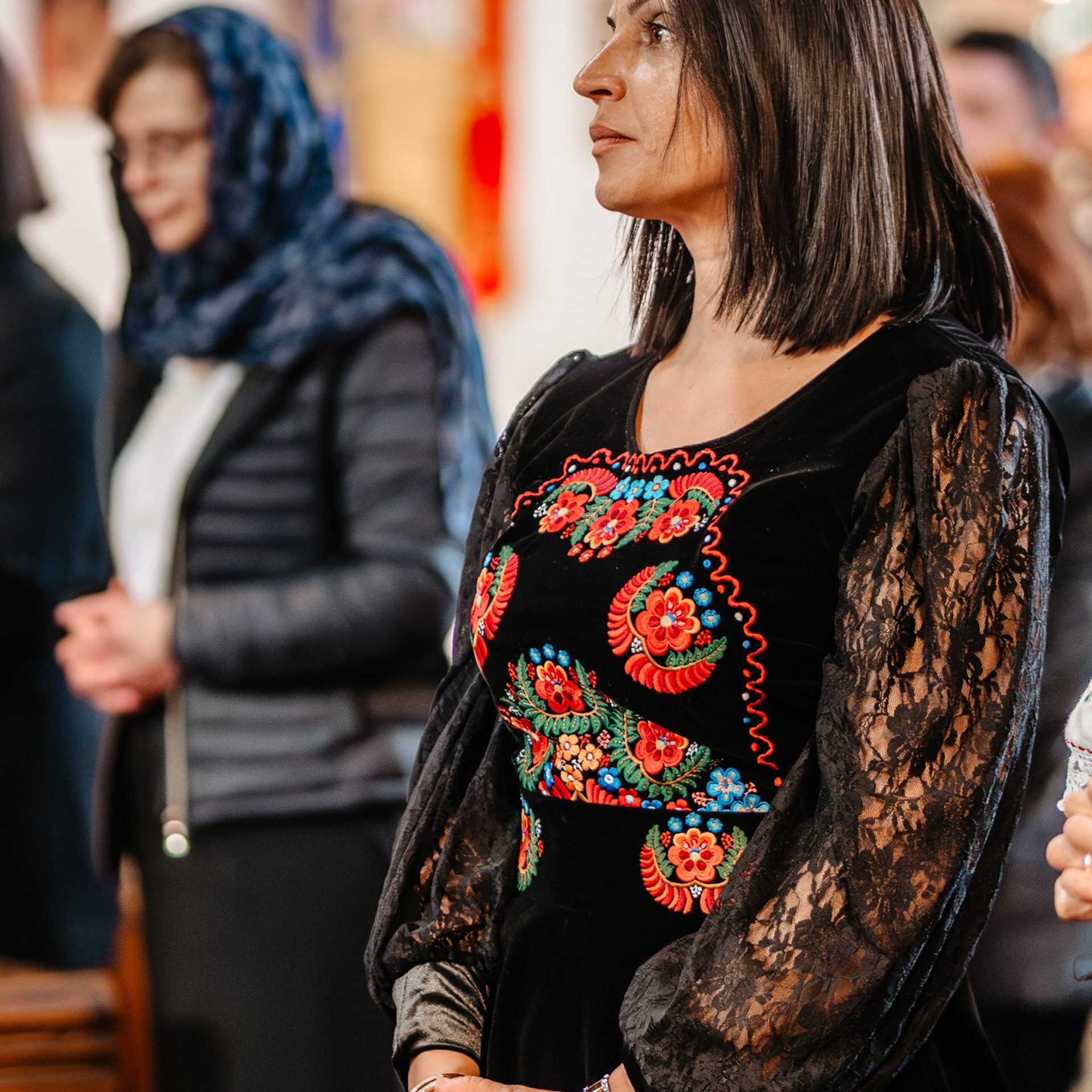 Sambata lui Lazar si Hramul la Biserica Romaneasca din Southampton — Slujba arhiereasca oficiata de PS Parinte Atanasie. TANTAN IONUT FOTO & FILM