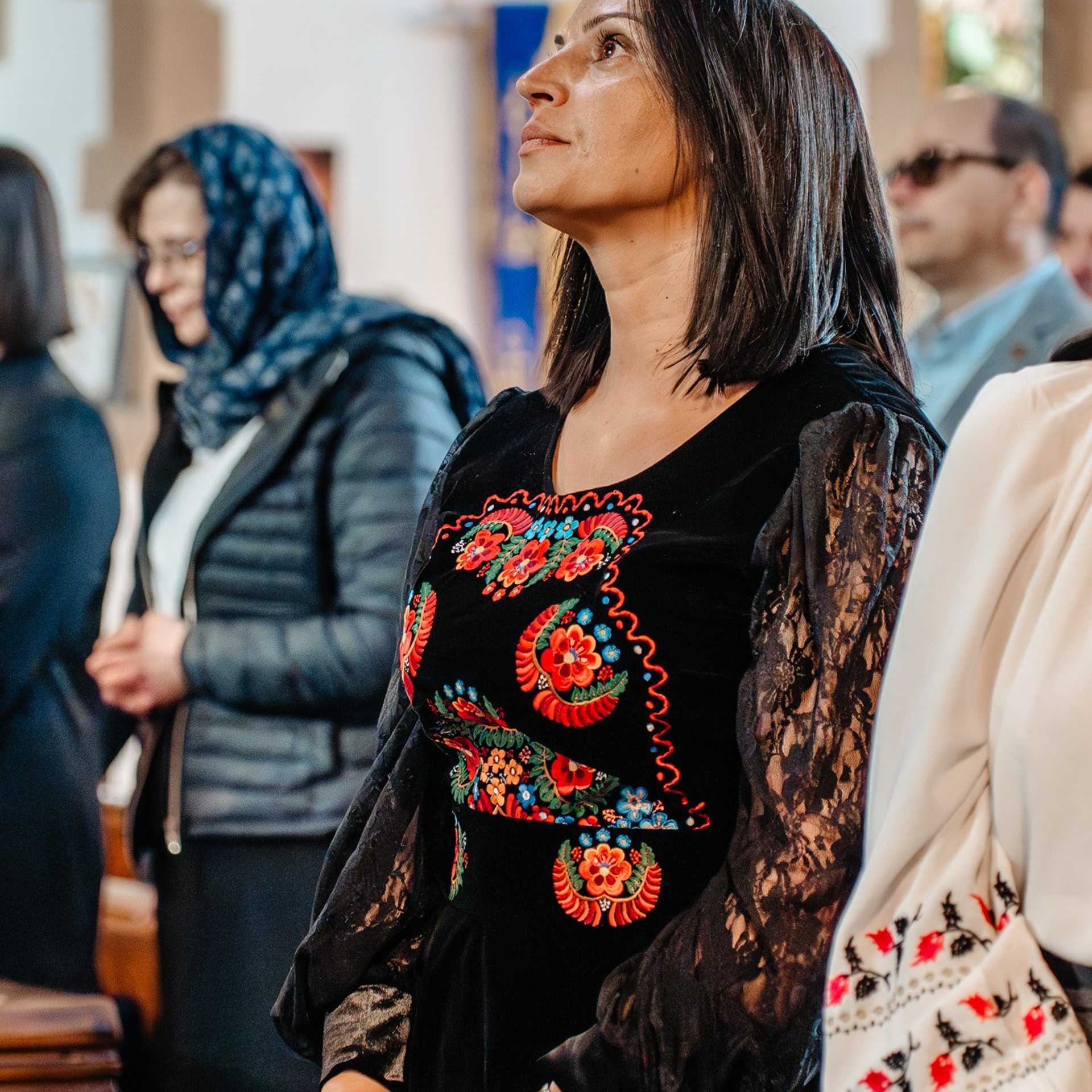 Sambata lui Lazar si Hramul la Biserica Romaneasca din Southampton — Slujba arhiereasca oficiata de PS Parinte Atanasie. TANTAN IONUT FOTO & FILM