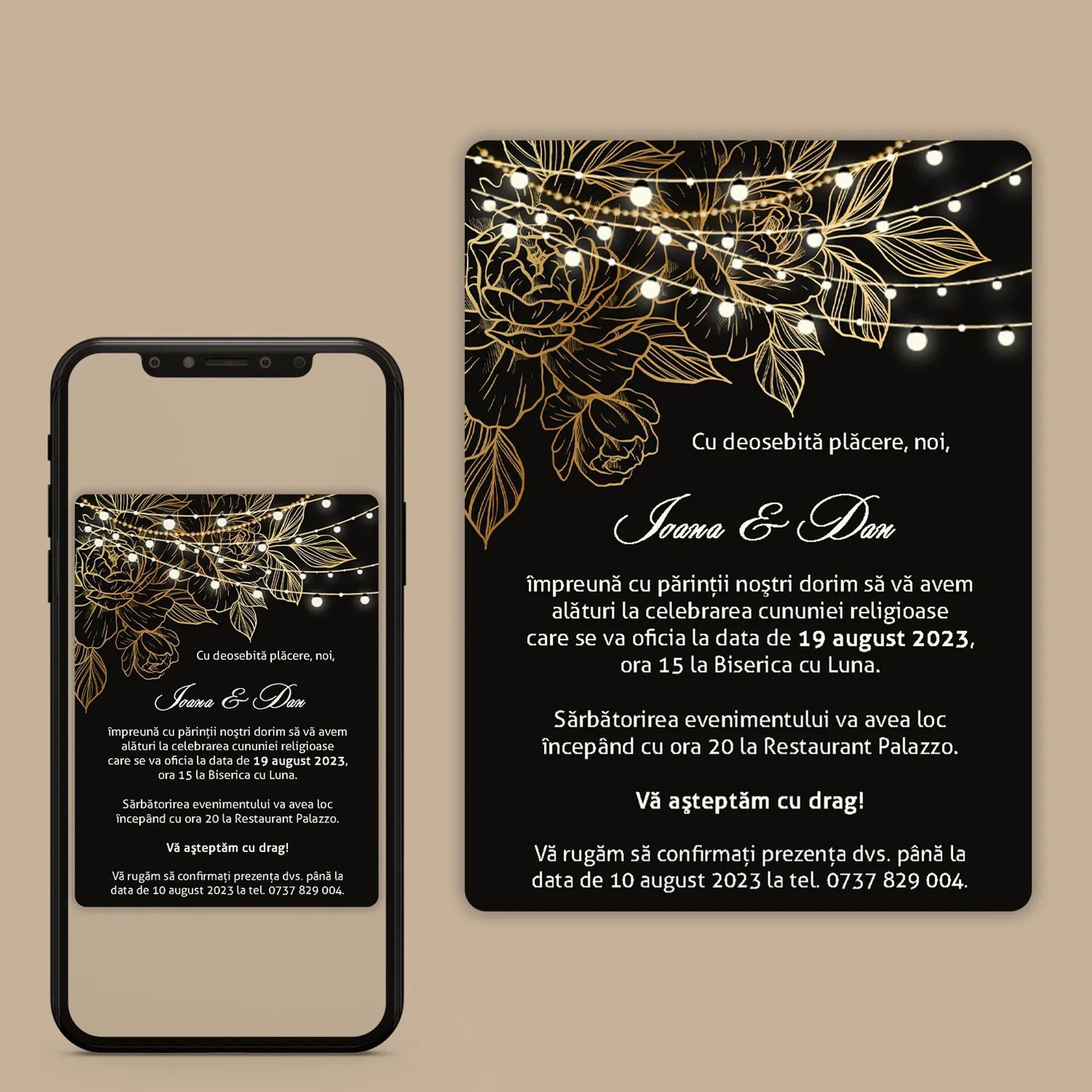 Invitații Digitale – Elegant, Rapid și Eco-Friendly pentru Evenimentul Tău