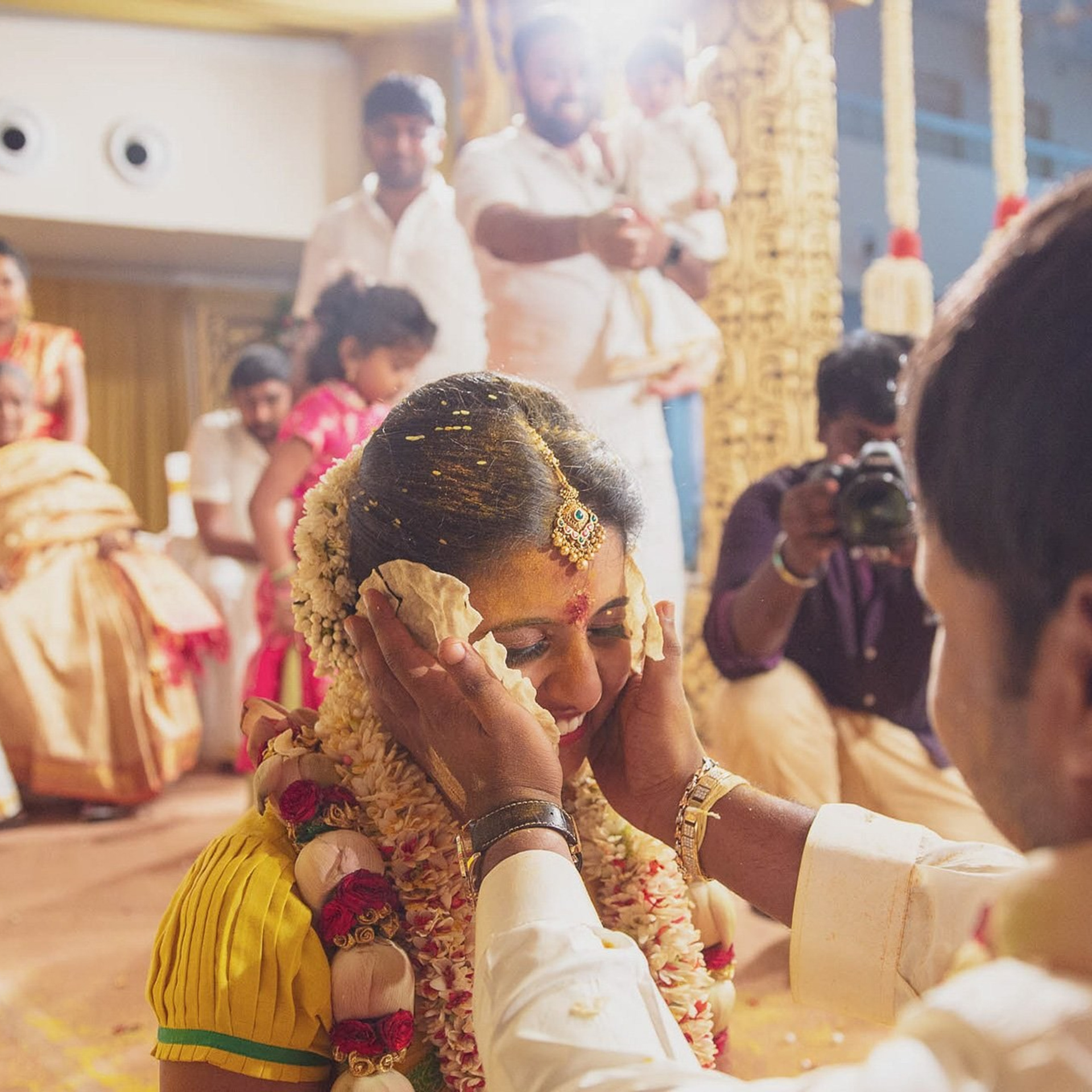 A traditional wedding at Muthu Mahal, Gobichettipalayam