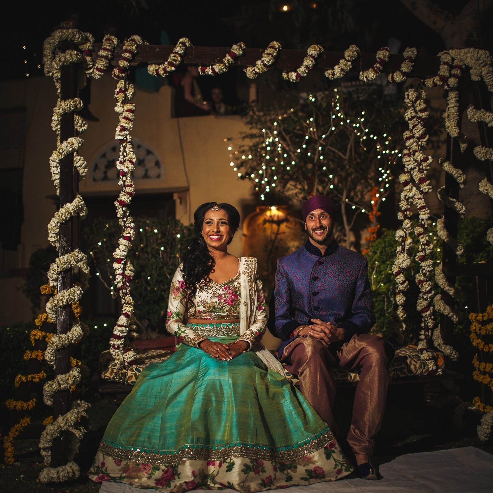 A destination wedding at Neemrana fort palace, Rajasthan, India