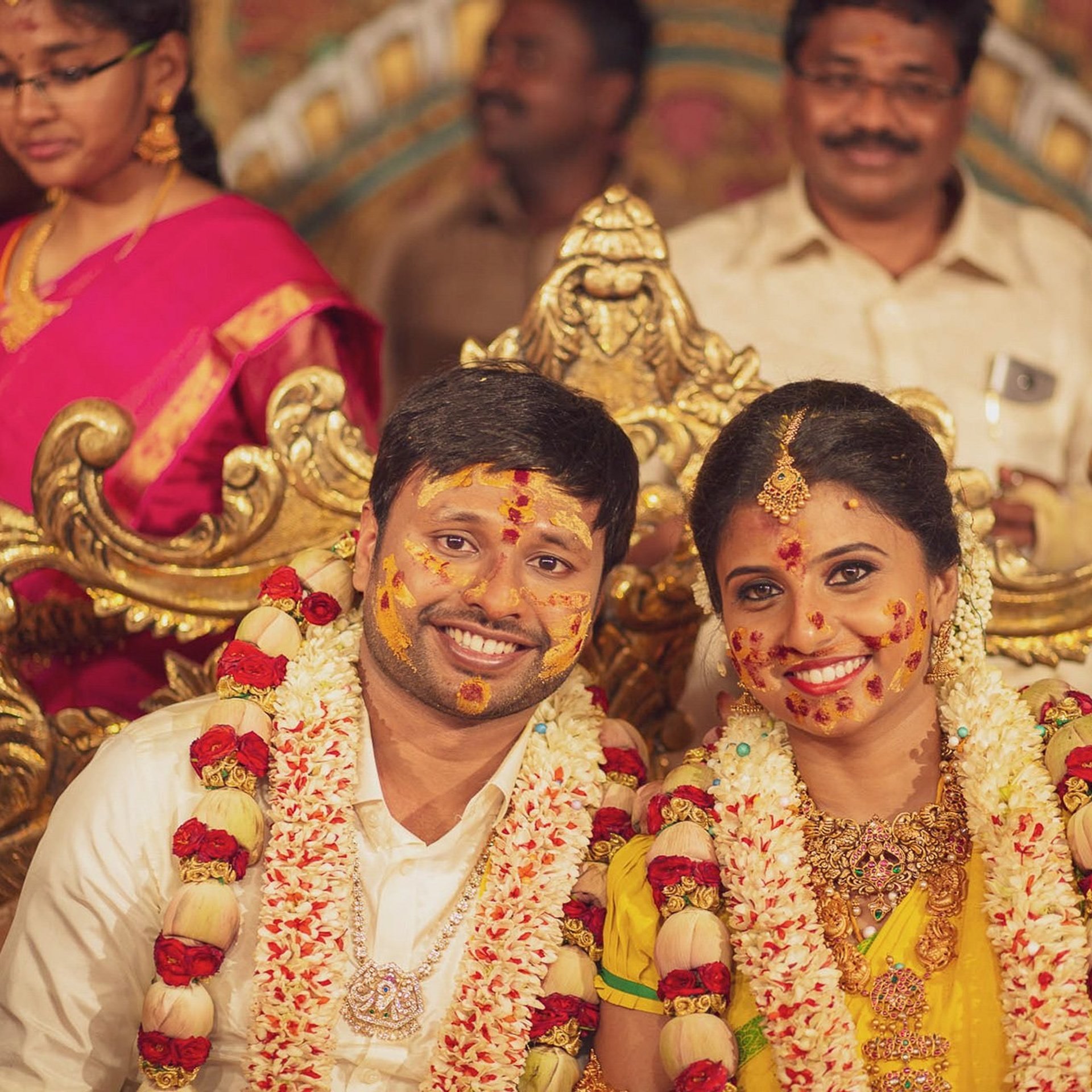 A traditional wedding at Muthu Mahal, Gobichettipalayam