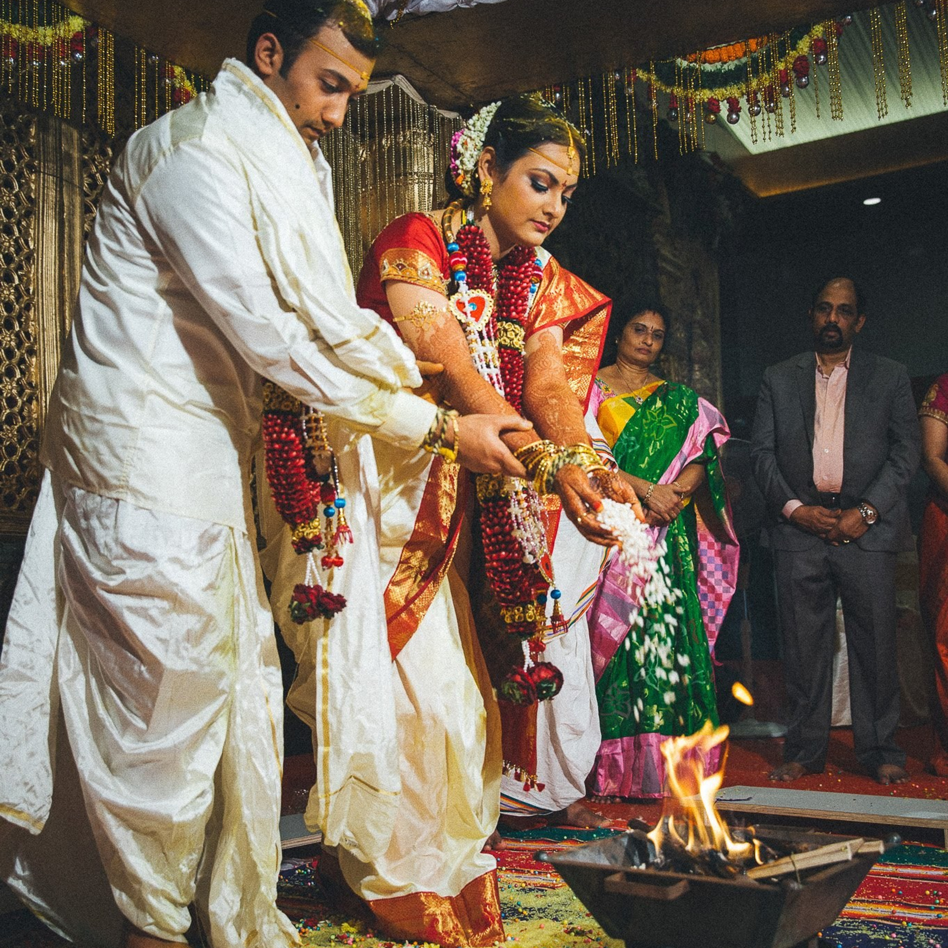 A Kashmiri + Telugu wedding at Royal Orchid Resort & Convention Centre, Bangalore