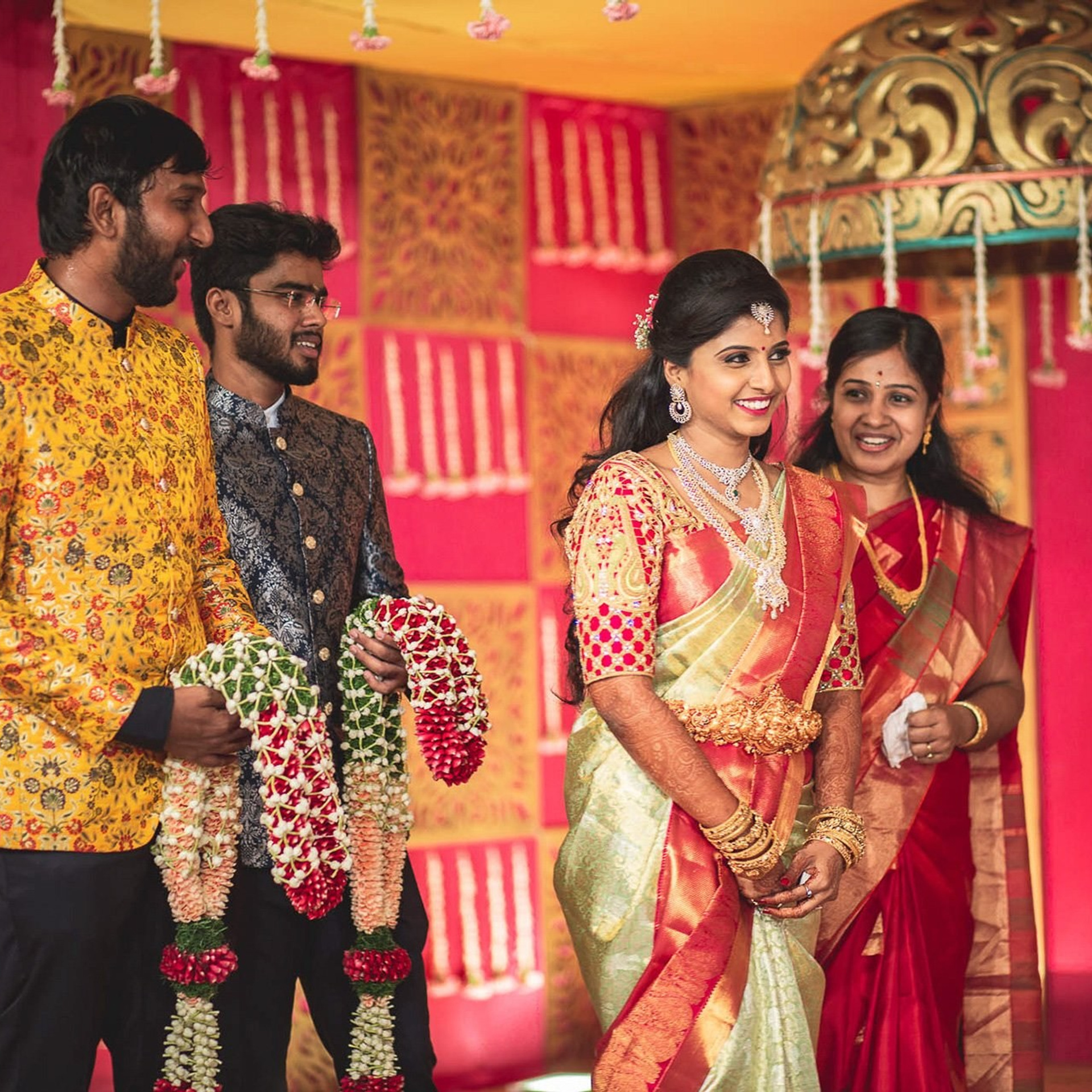 A traditional wedding at Muthu Mahal, Gobichettipalayam