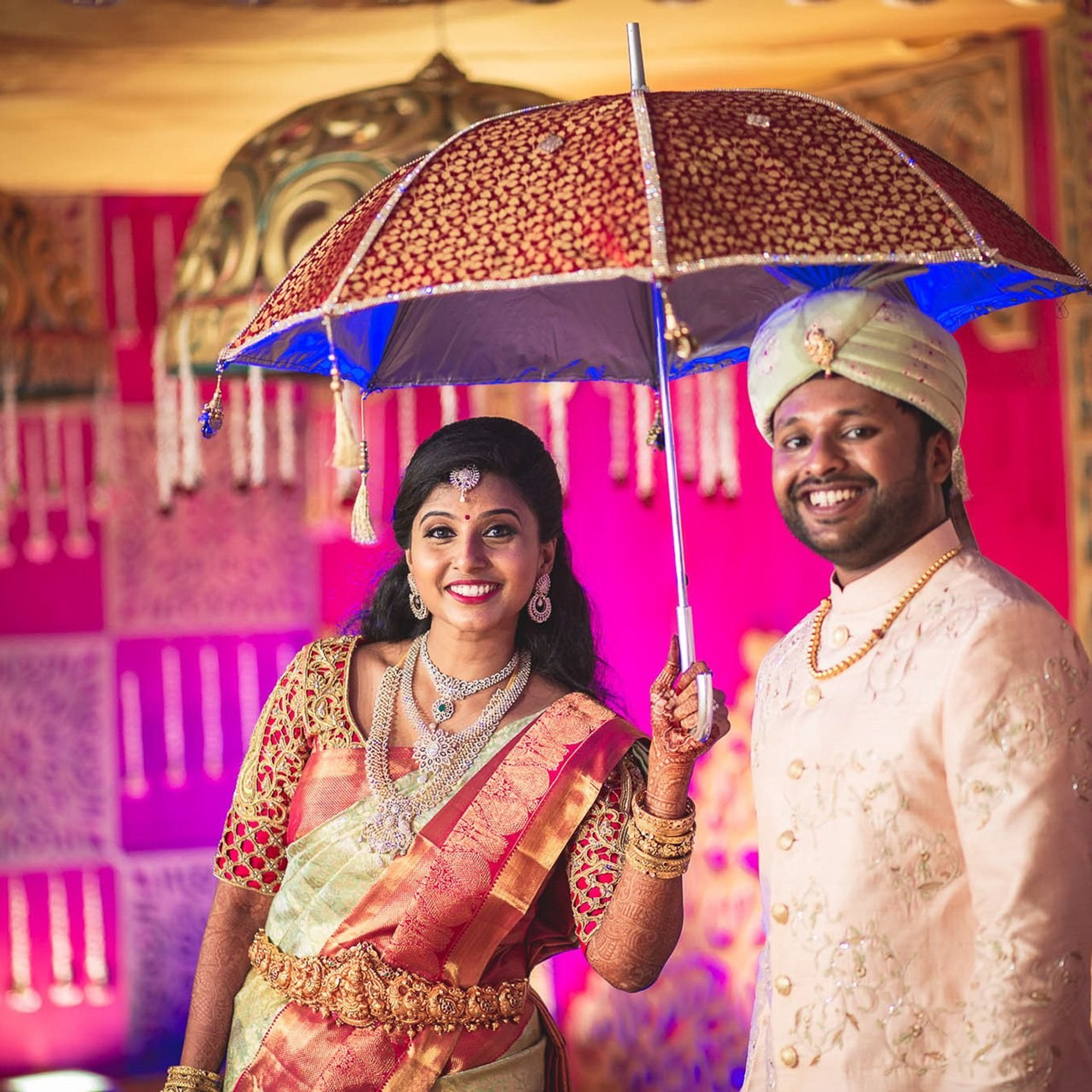 A traditional wedding at Muthu Mahal, Gobichettipalayam