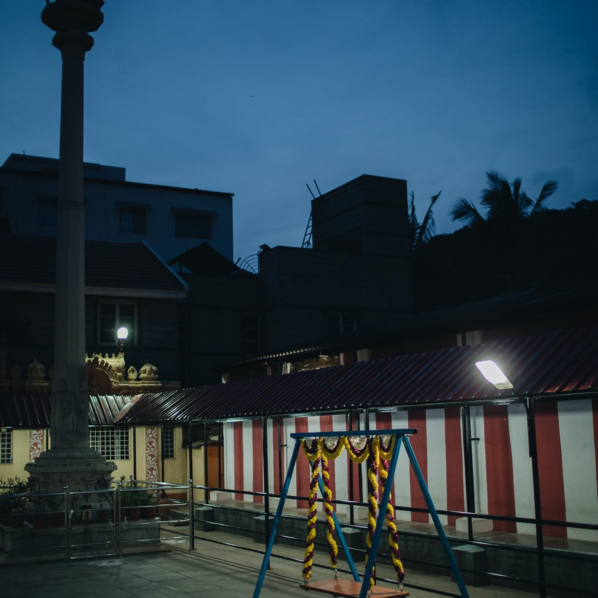 Traditional Kannada Brahmin Temple wedding, JP nagar, Bangalore