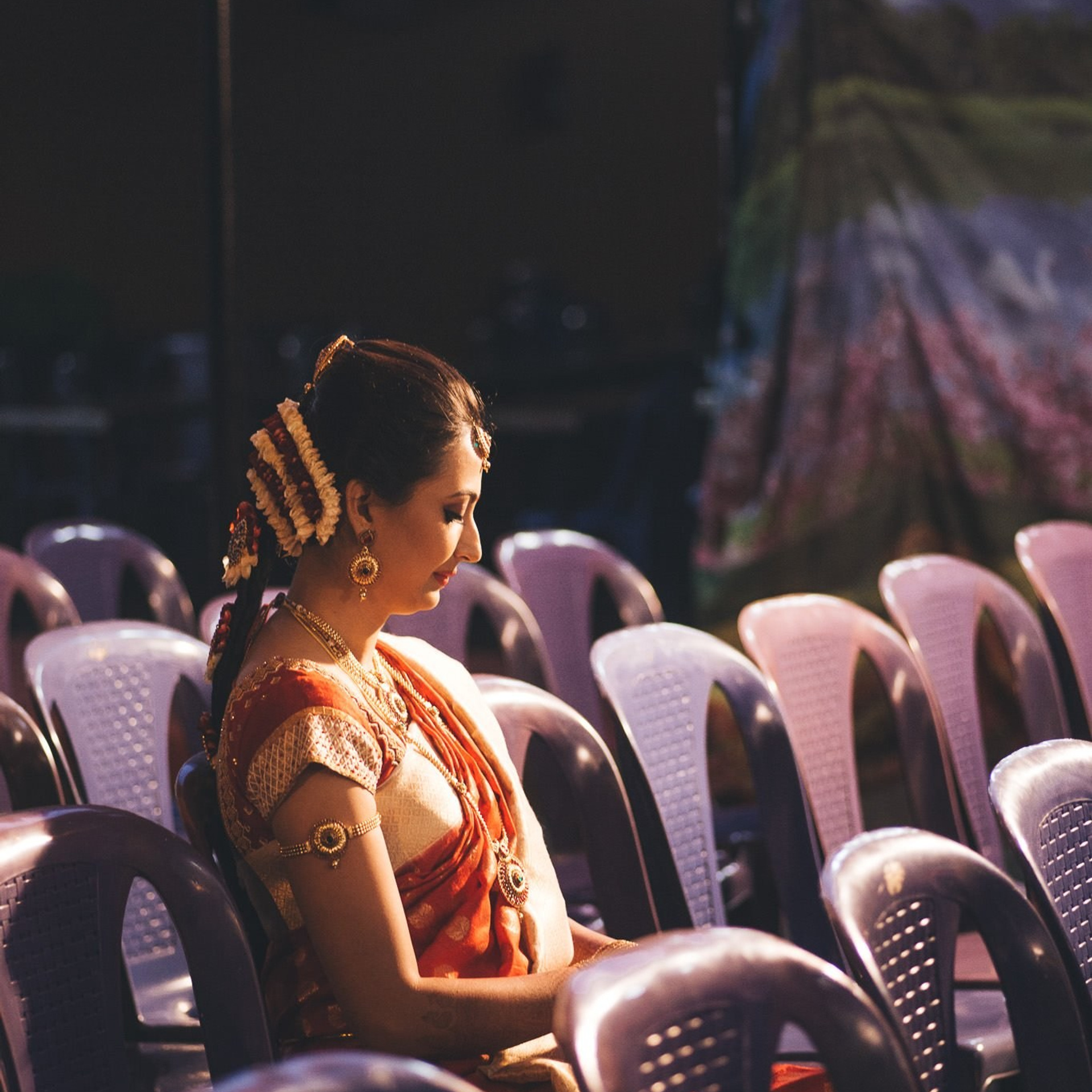 Traditional Kannada Brahmin Temple wedding, JP nagar, Bangalore