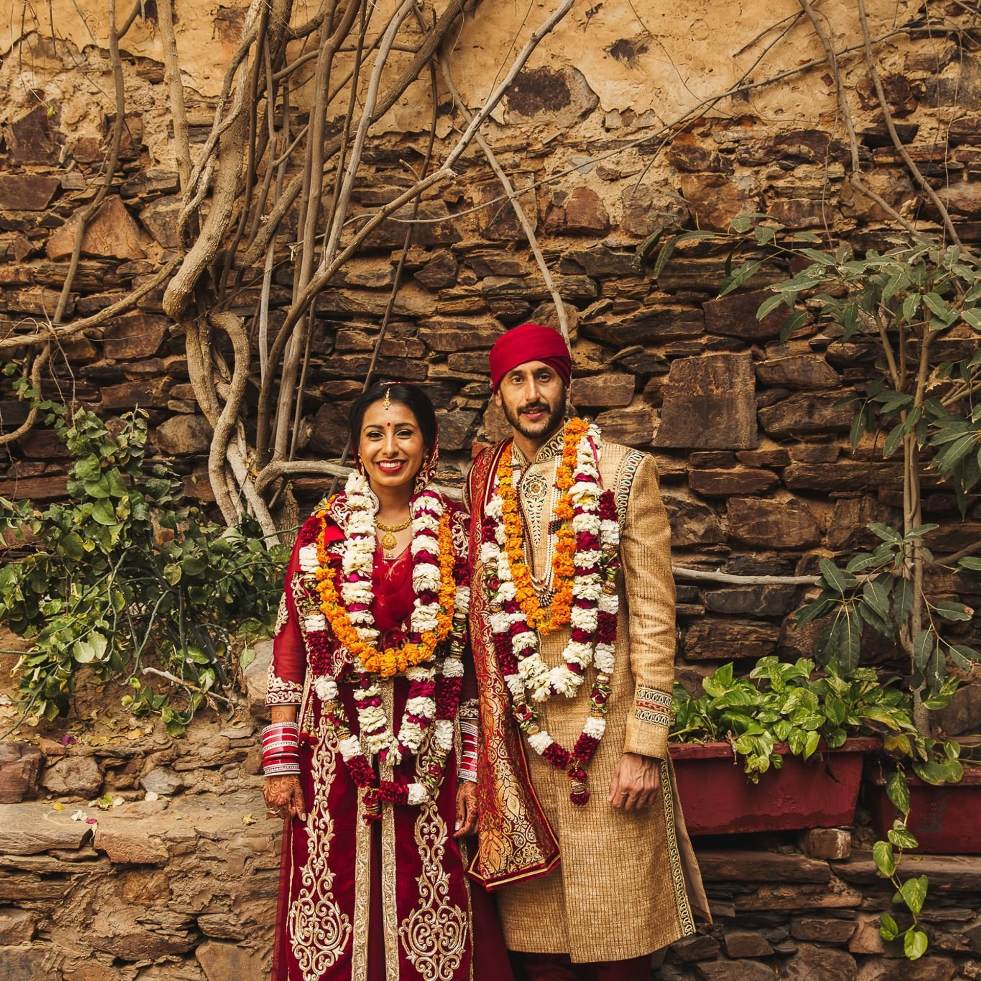 A destination wedding at Neemrana fort palace, Rajasthan, India