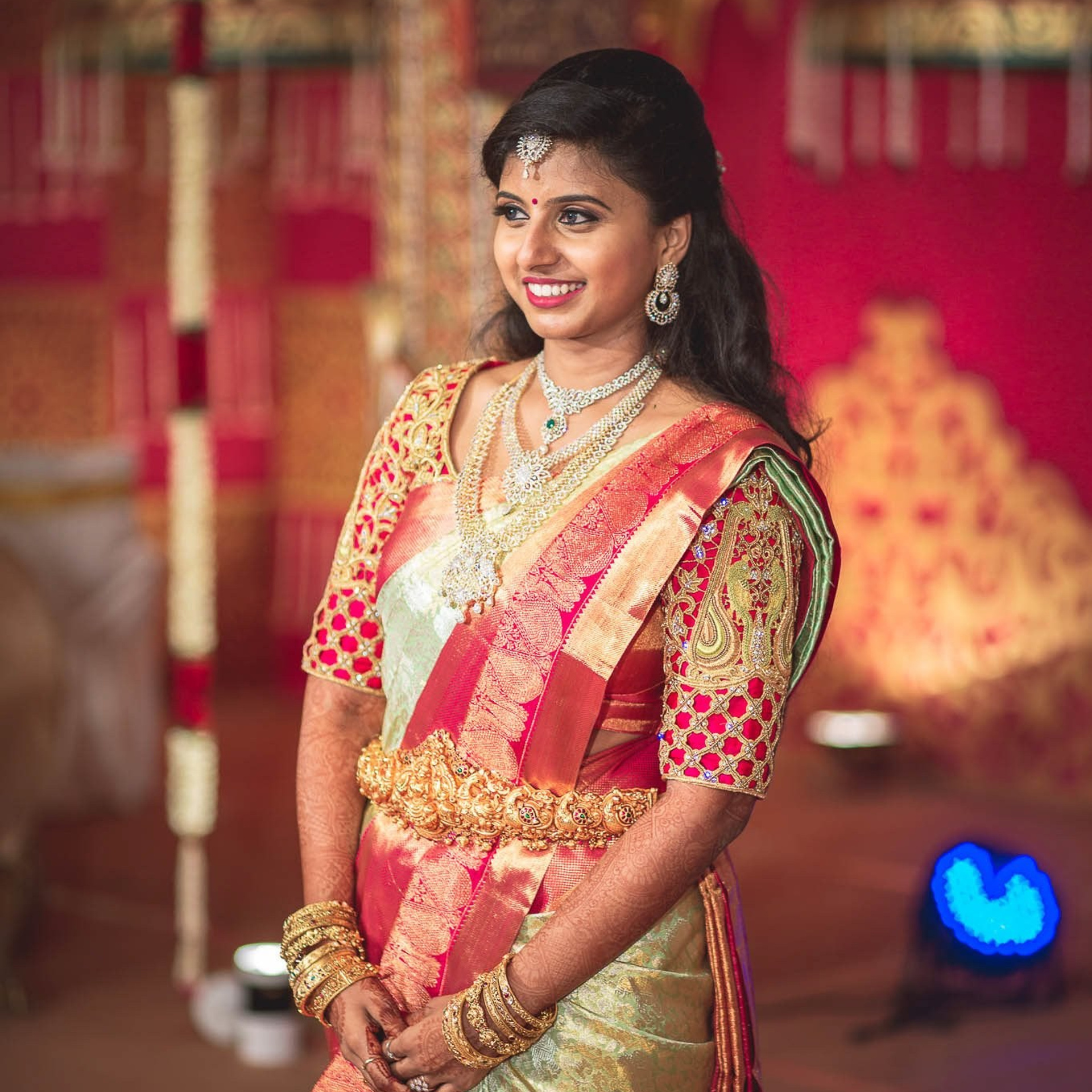 A traditional wedding at Muthu Mahal, Gobichettipalayam