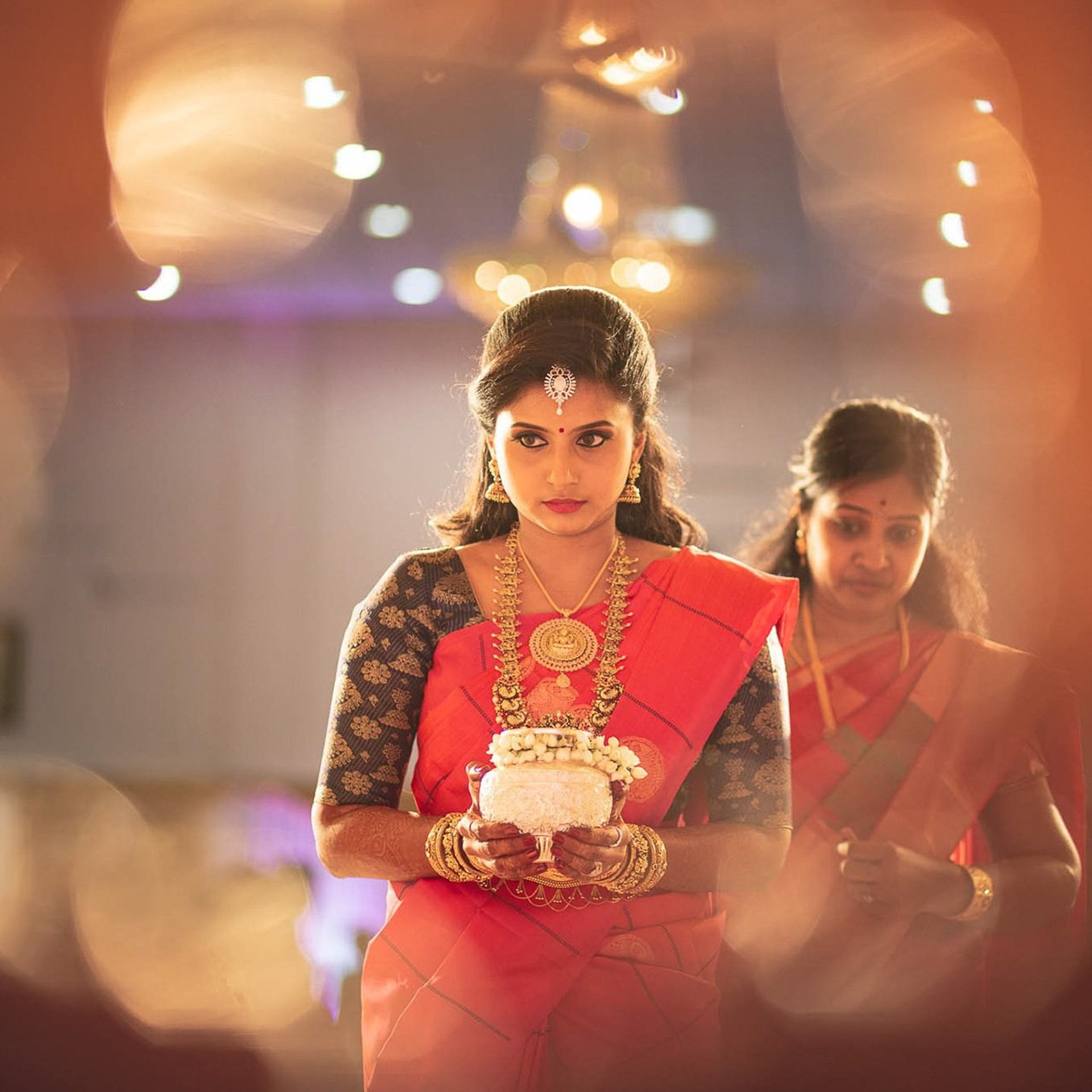 A traditional wedding at Muthu Mahal, Gobichettipalayam