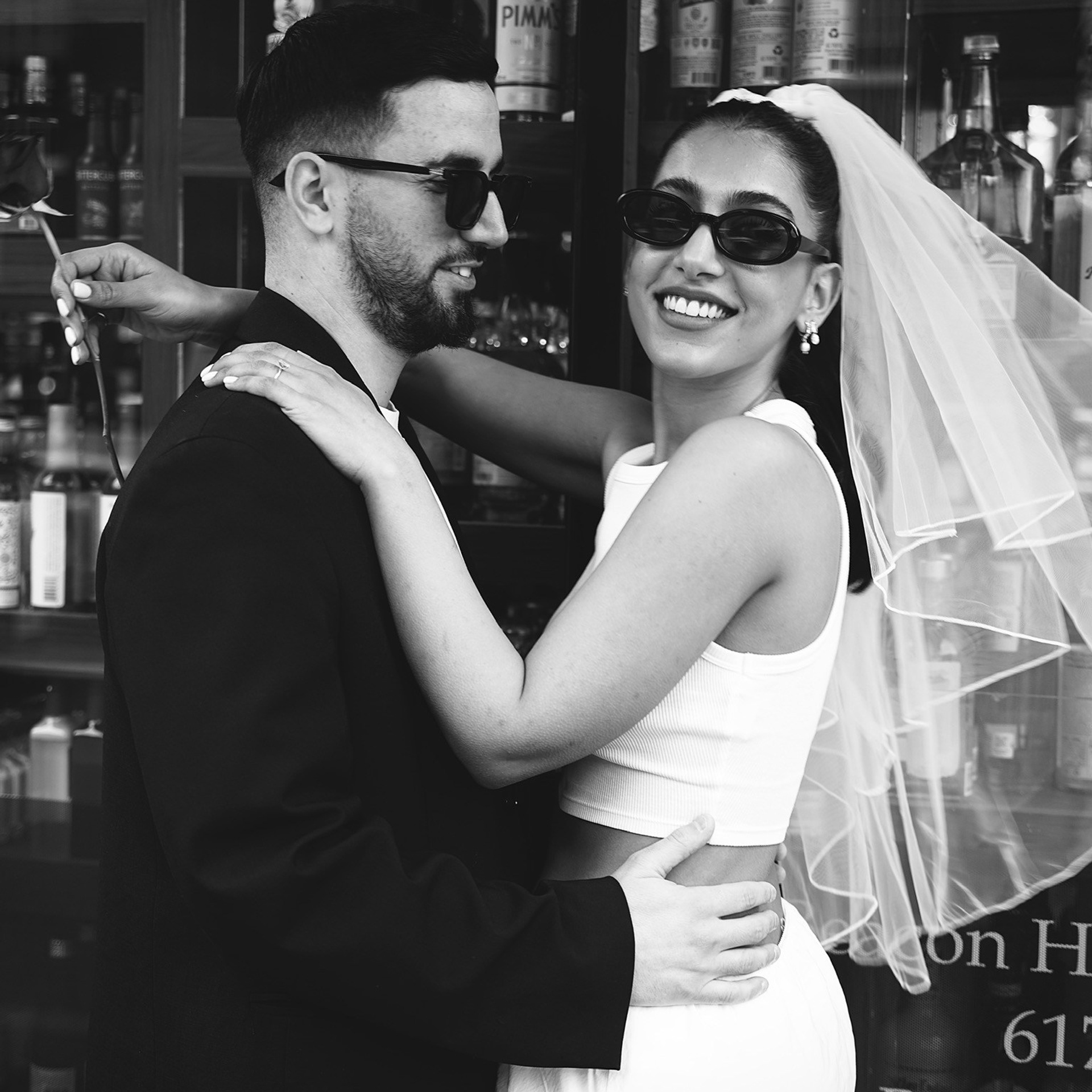 Siri and Aaron at Beacon hill