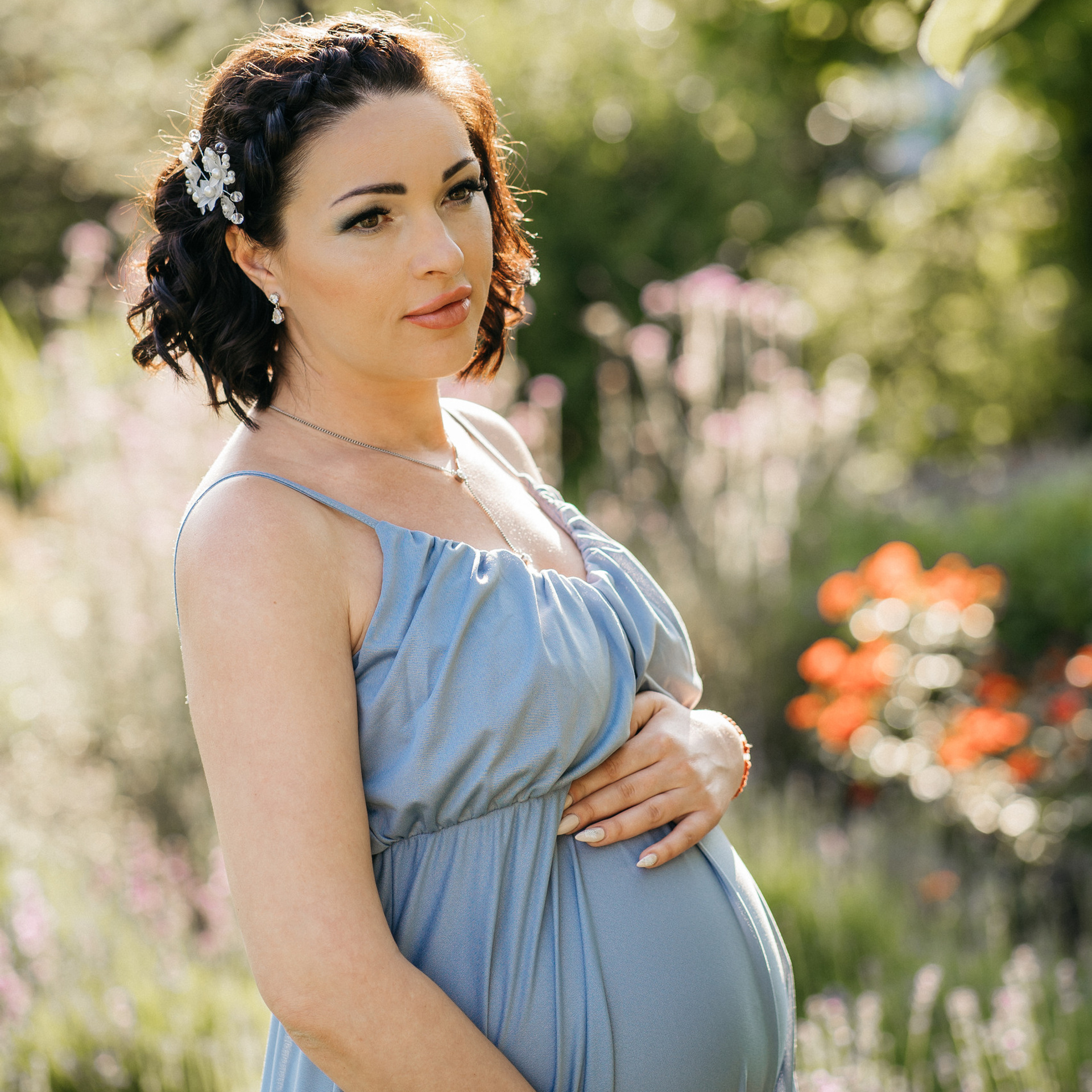 Babybauch. Hochzeitsfotograf für Moers, Niederrhein, Düsseldorf, NRW und Deutschland