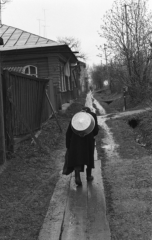 Saturday's bath, Chukhloma, Kostroma region, Russian SFSR. May 1989