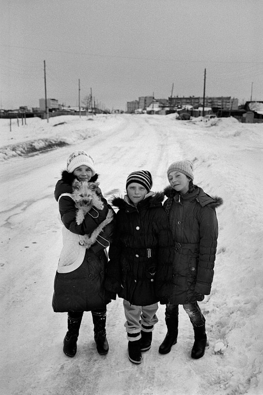 Ola urban-type settlement, Magadan region, Russia. March 2015