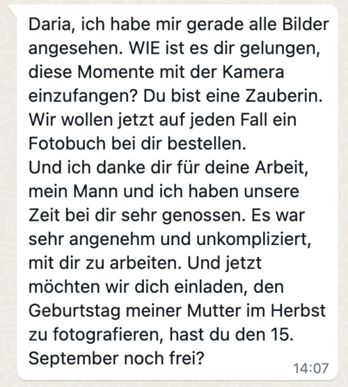 Hochzeit. Eure authentischen Familien- & Newbornmomente –erzählt in Fotos & Videos