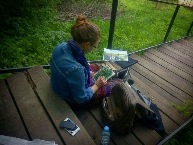 Выездной пленэр в Колашин. Art Always Here — студия живописи и рисунка очного обучения в Черногории и Онлайн
