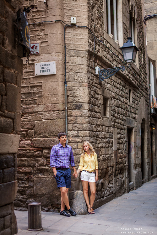No es una sesión de fotos modelo en Barcelona. Fotógrafo en Barcelona  Maslik Yulia