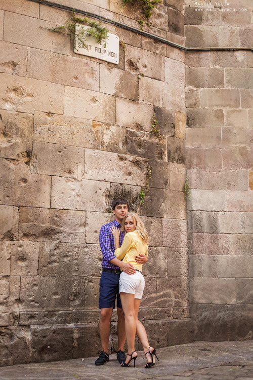 No es una sesión de fotos modelo en Barcelona. Fotógrafo en Barcelona  Maslik Yulia