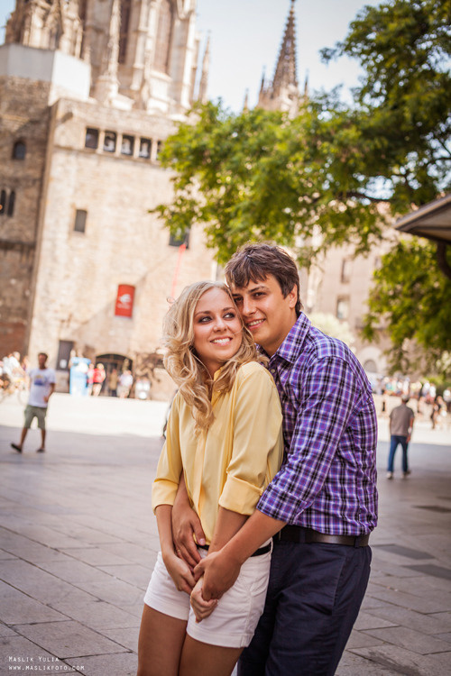 No es una sesión de fotos modelo en Barcelona. Fotógrafo en Barcelona  Maslik Yulia