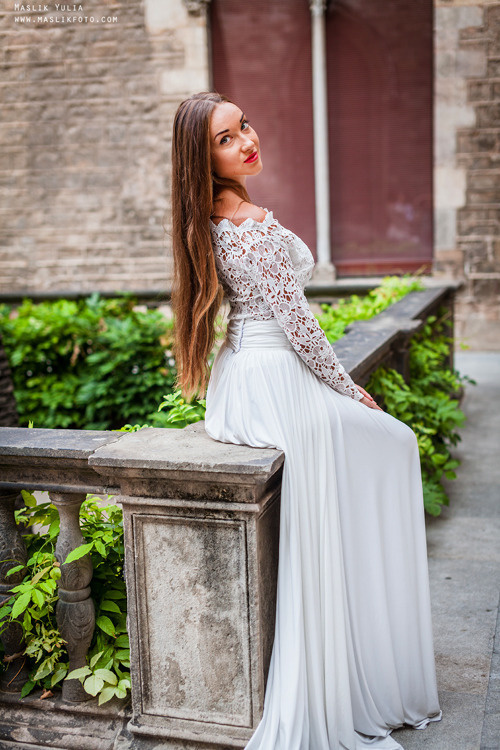 Stylowa sesja ślubna - Barcelona. Fotograf w Barcelonie Hiszpanii Maslik Yulia