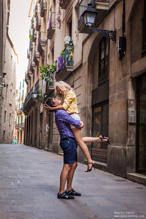No es una sesión de fotos modelo en Barcelona. Fotógrafo en Barcelona  Maslik Yulia