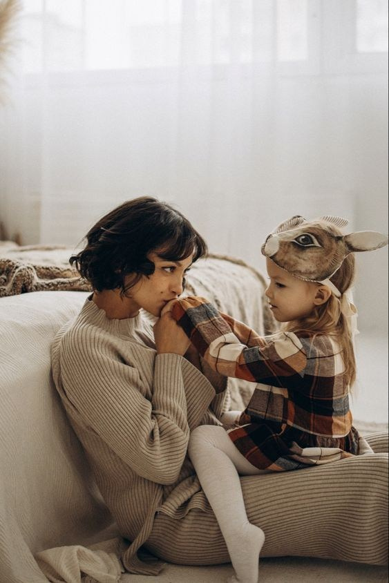 Семейная новогодняя фотосессия. Семейный фотограф Лейпциг, Германия