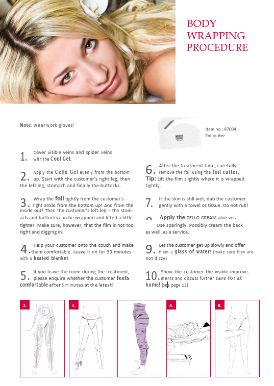 CELLO GEL HOT WRAPPING. Home