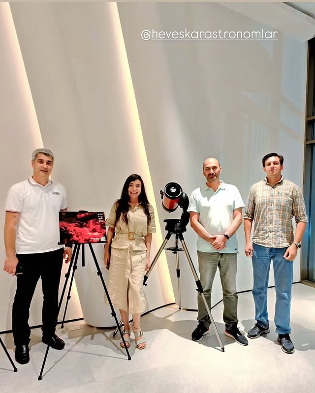 Palçıq Vulkanları Turizm Kompleksində Sərgi. Həvəskar Astronomlar Cəmiyyəti — Astronomy.az