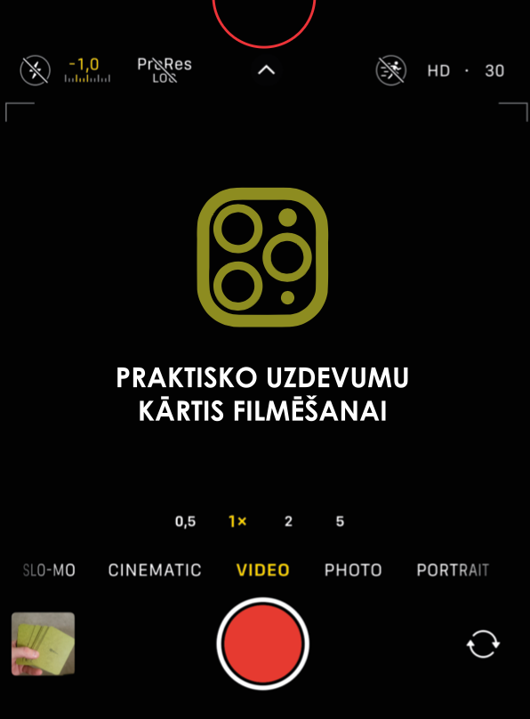 Video filmēšana un veidošana ar telefonu, filmēšanas kursi
